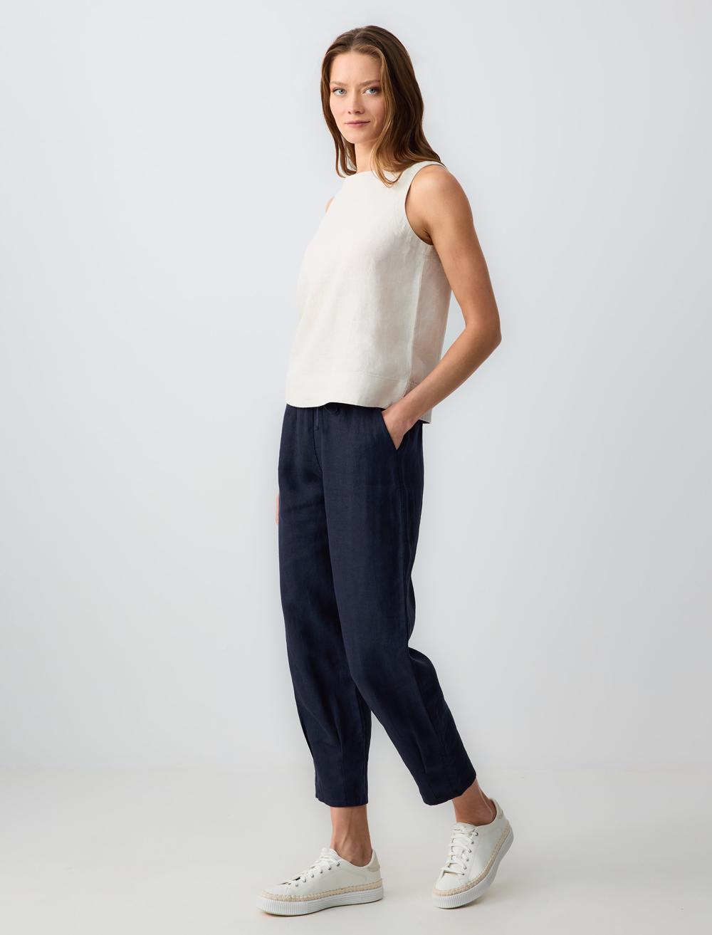 Trousers - Dark Blue - 5SW182590494