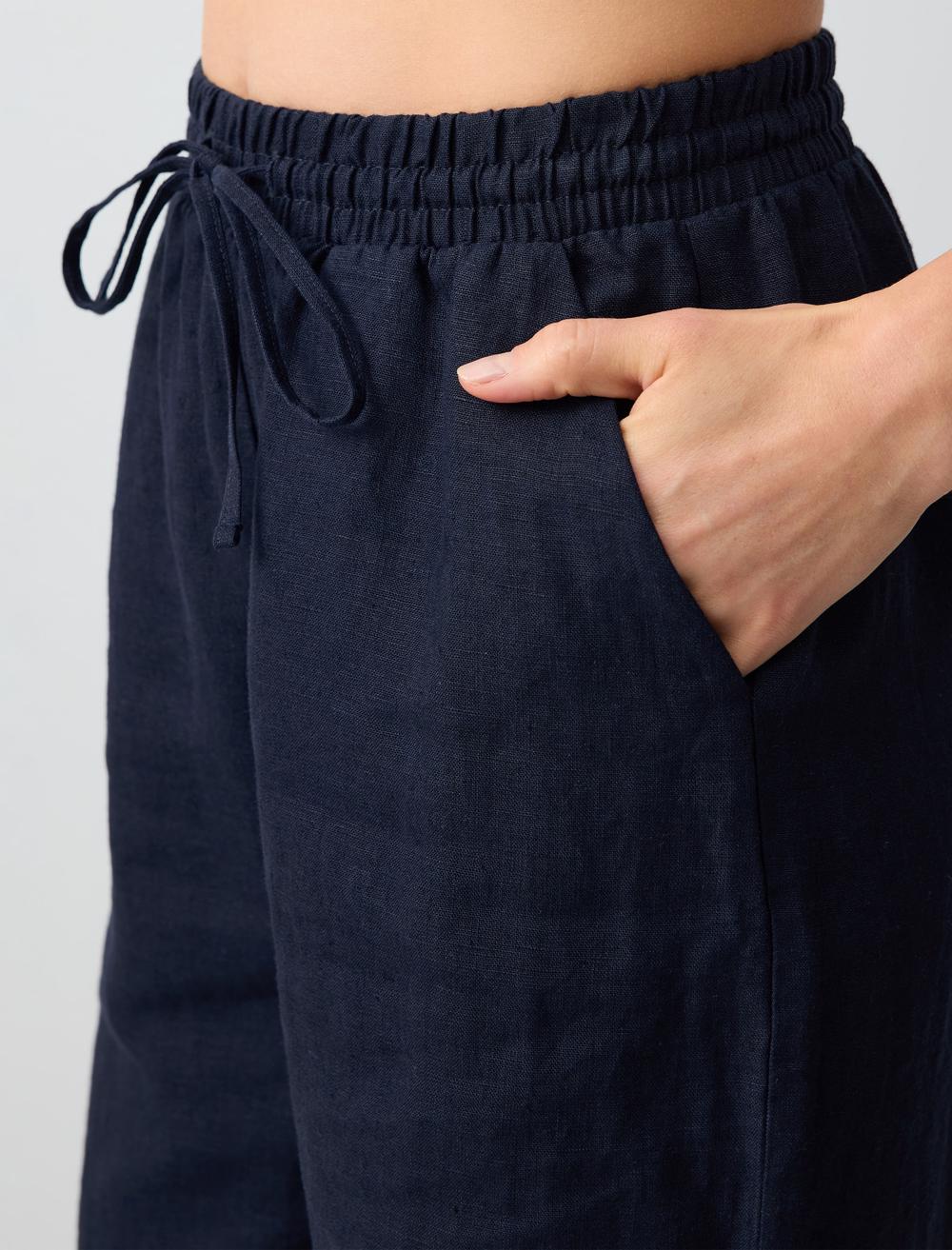 Trousers - Dark Blue - 5SW182590494