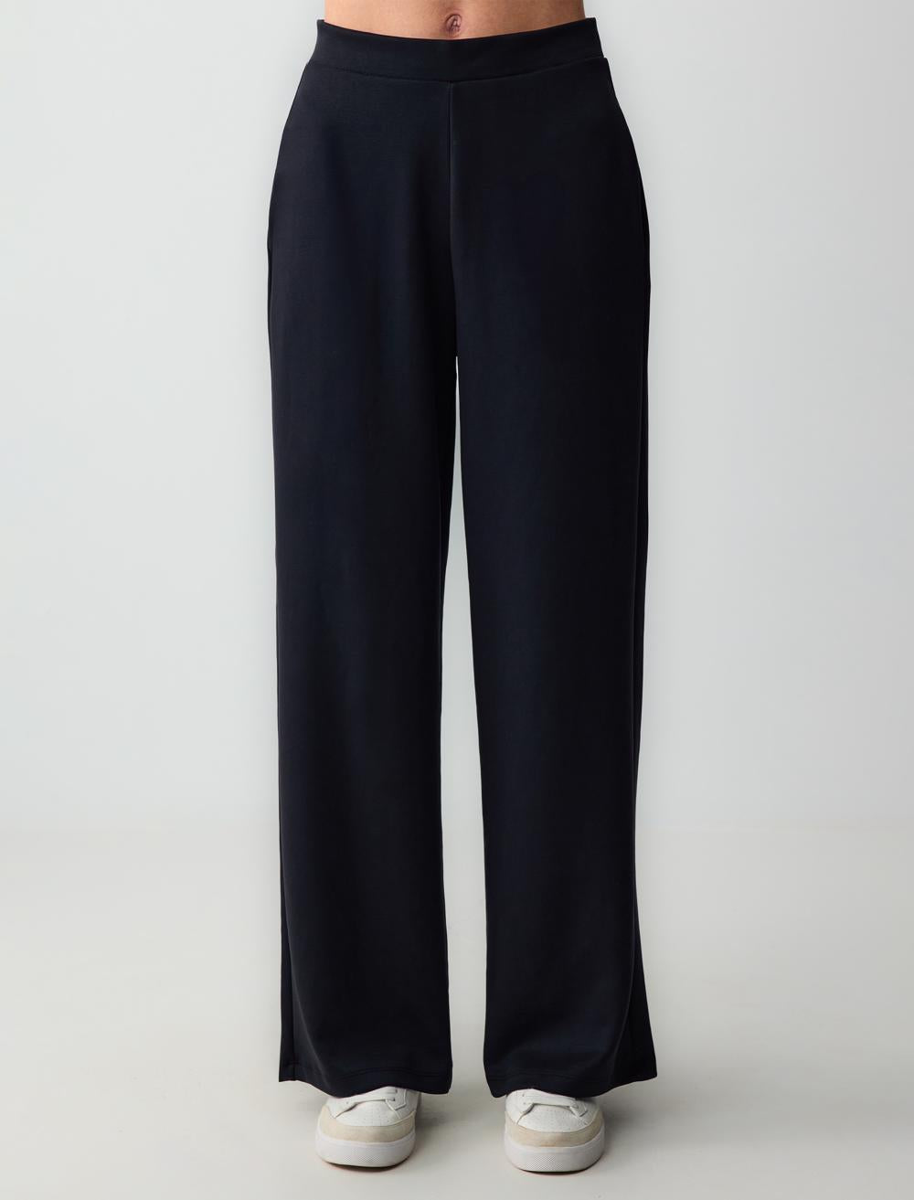 Loose Fit Trousers - Black - 5SW182802900