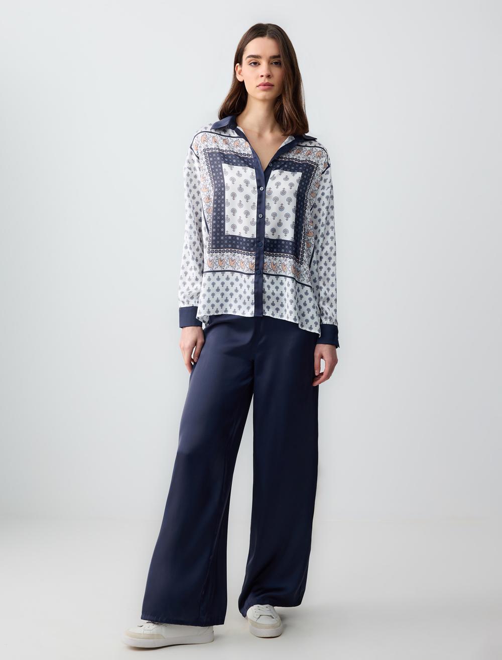 Loose Fit Trousers - 5SW183014
