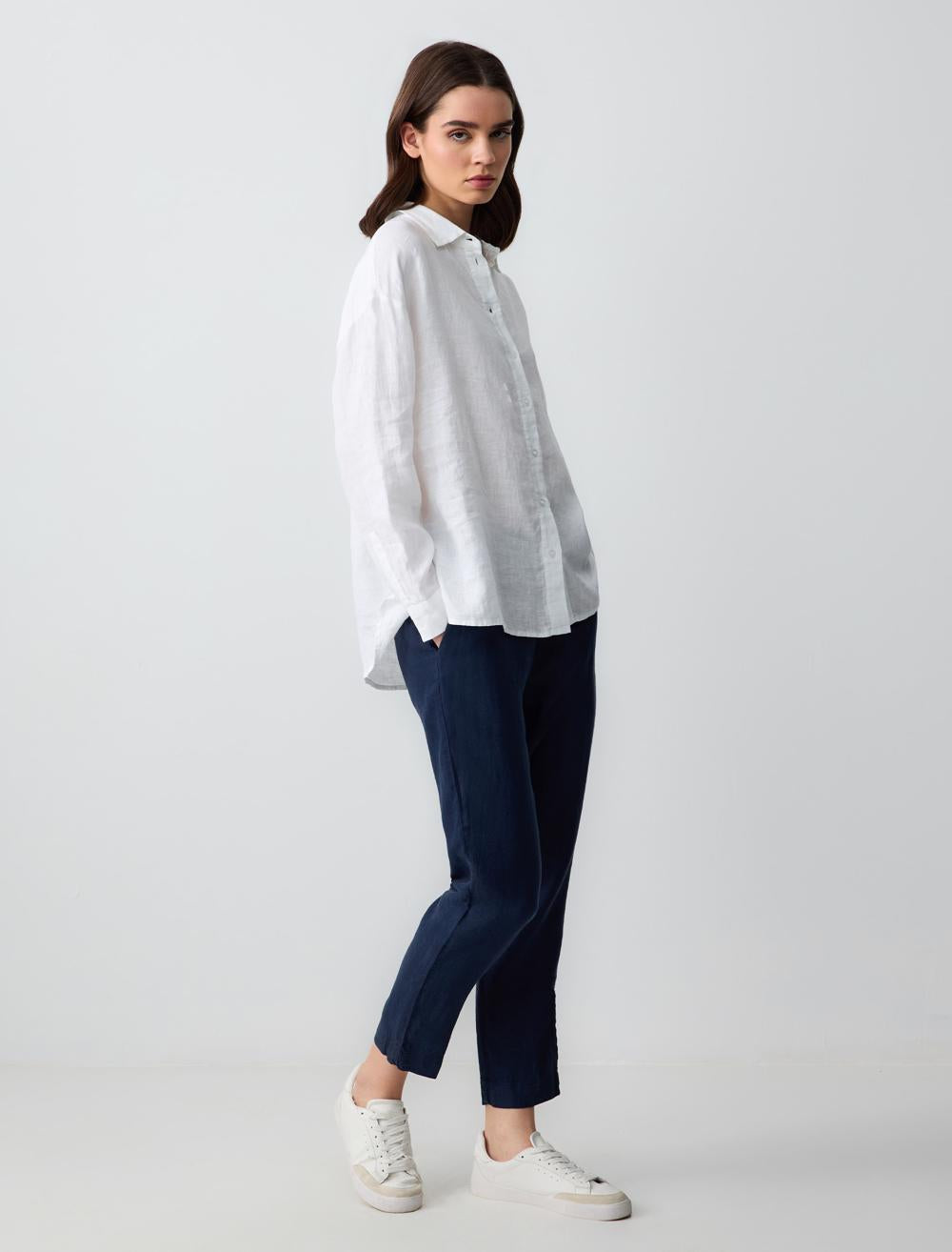 Trousers - Dark Blue - 5SW183205494