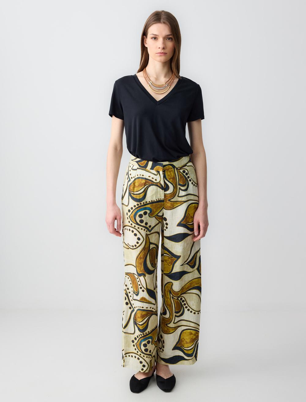 Loose Fit Trousers - 5SW183538