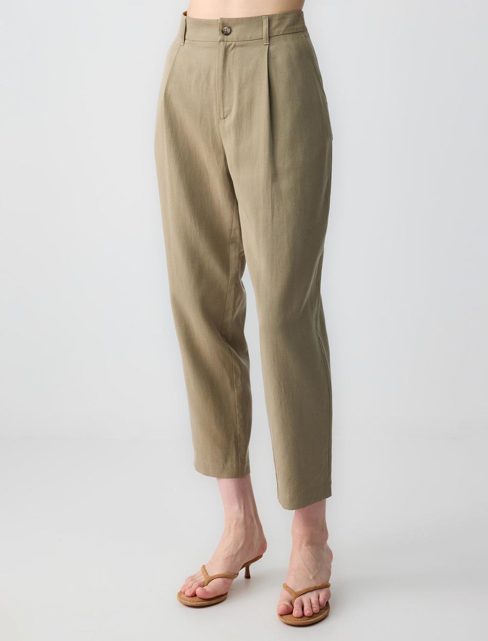 Trousers - Khaki - 5SW183829310