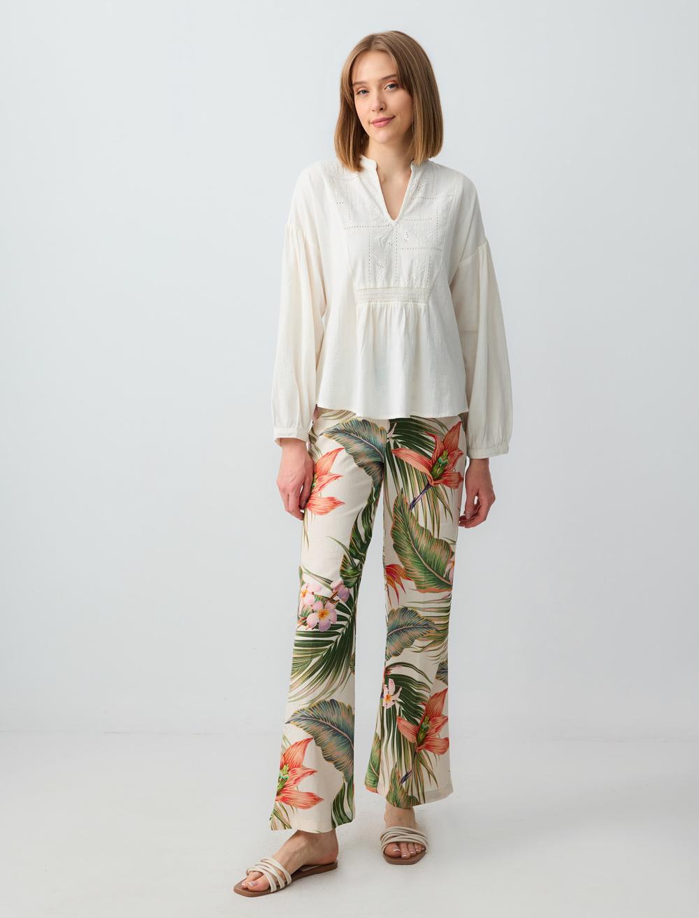 Loose Fit Trousers - 5SW184772