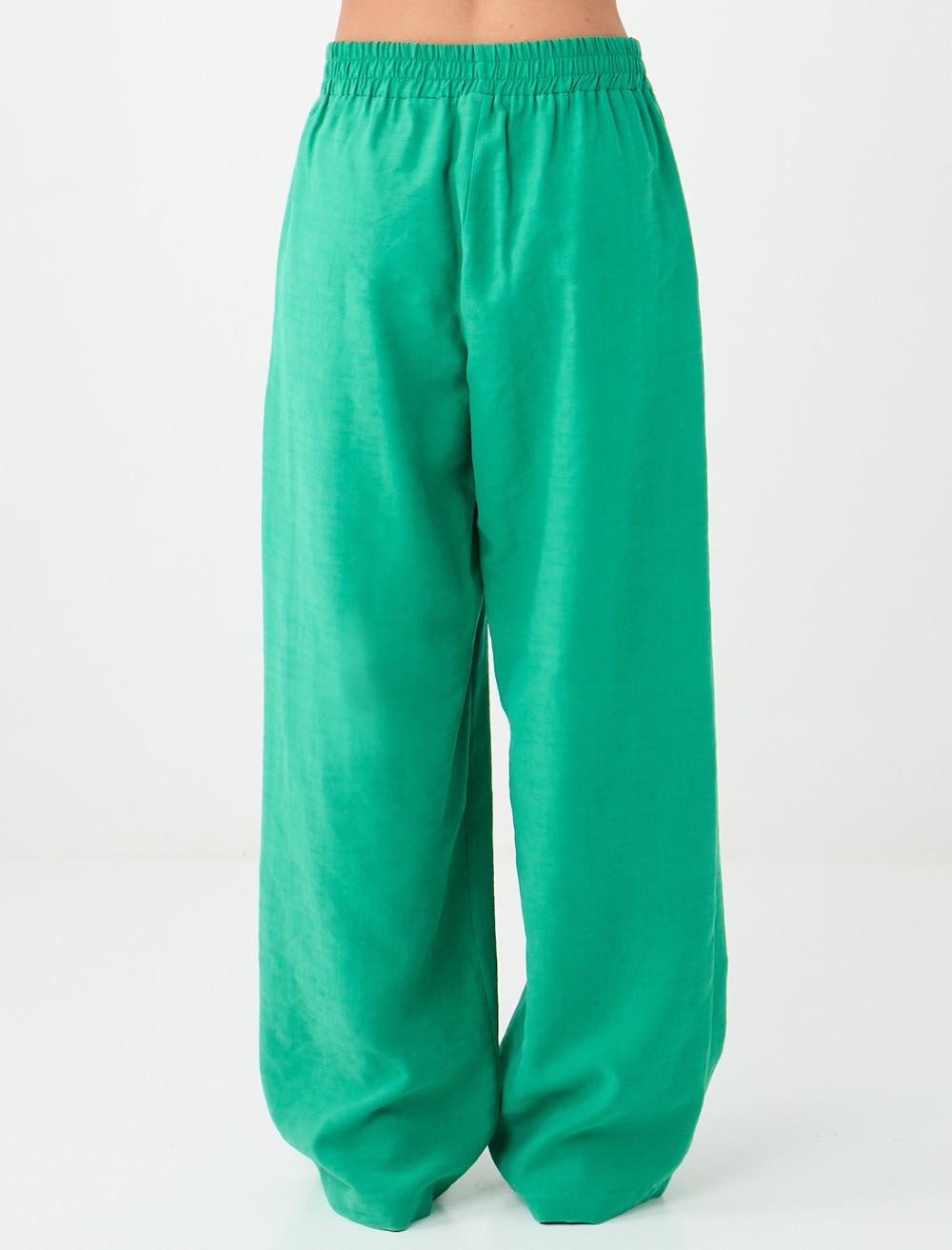 Lyocell Trousers - Green - 5WW185330300
