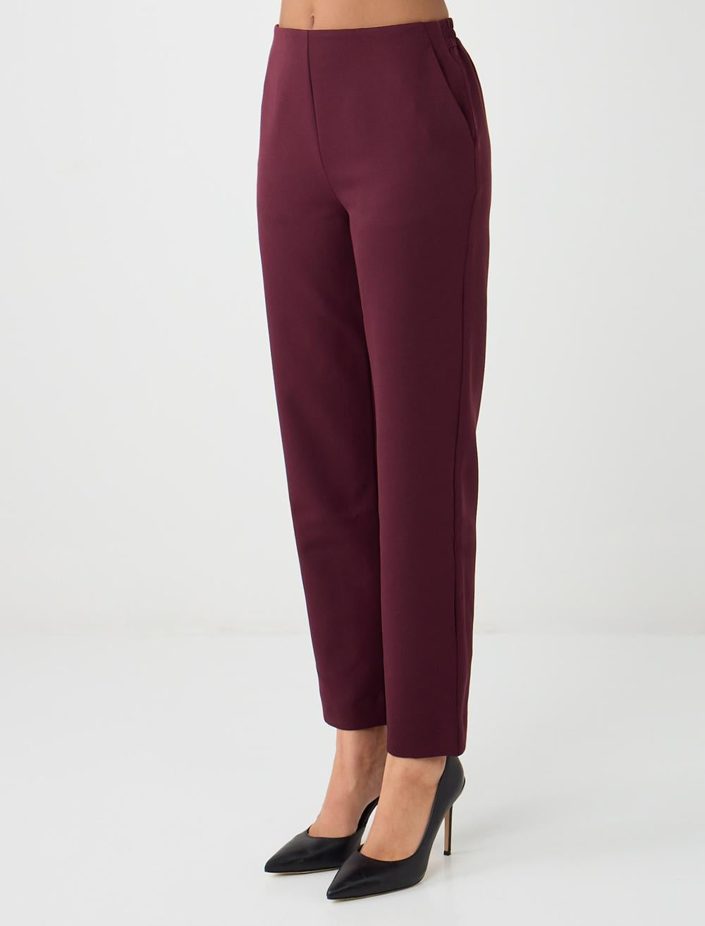 Trousers - Burgundy - 5WW185515562