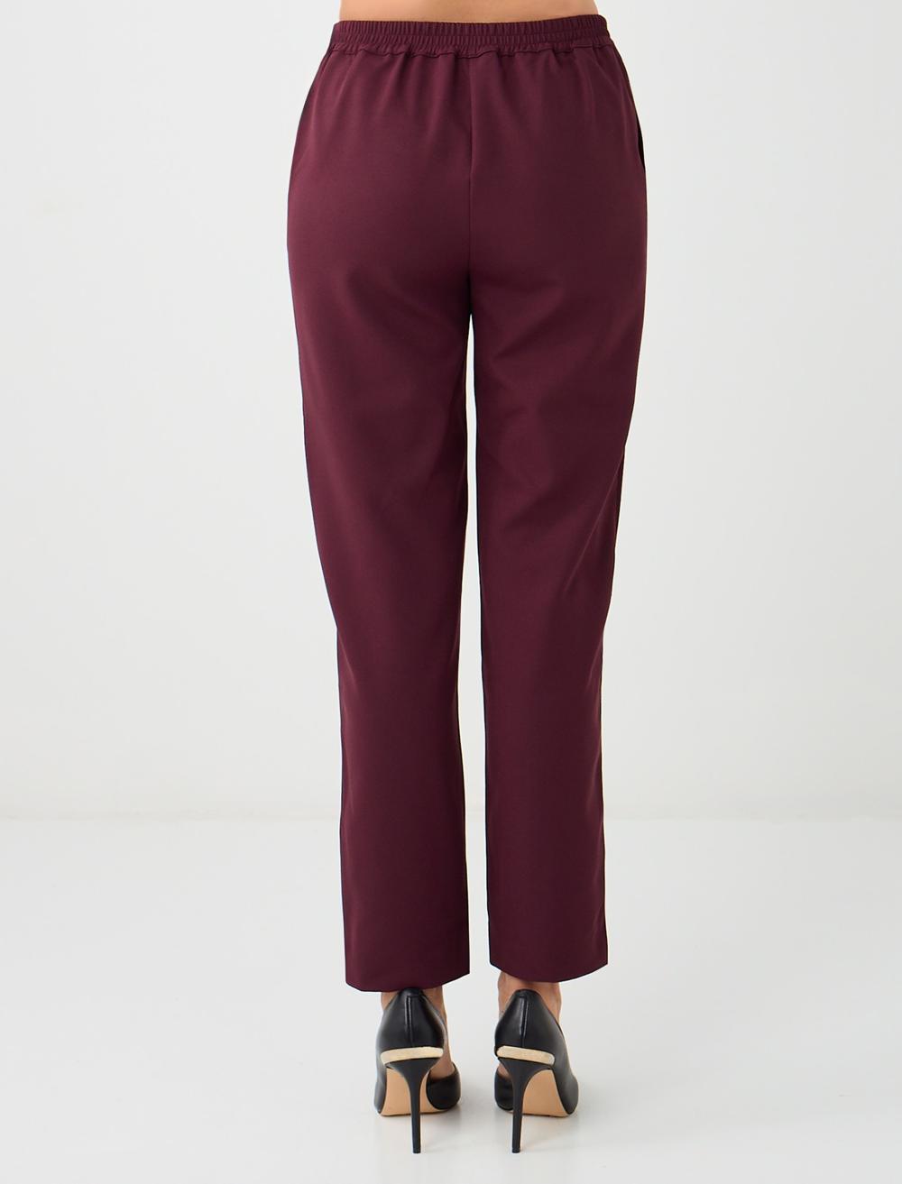 Trousers - Burgundy - 5WW185515562