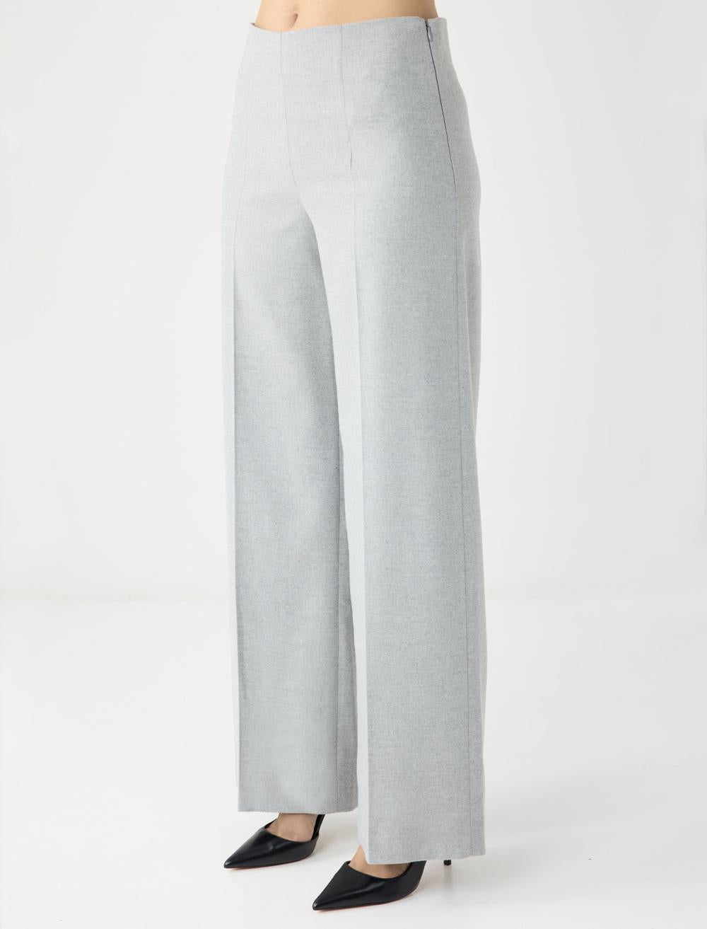 Loose Fit Trousers - Grey - 5WW185967920