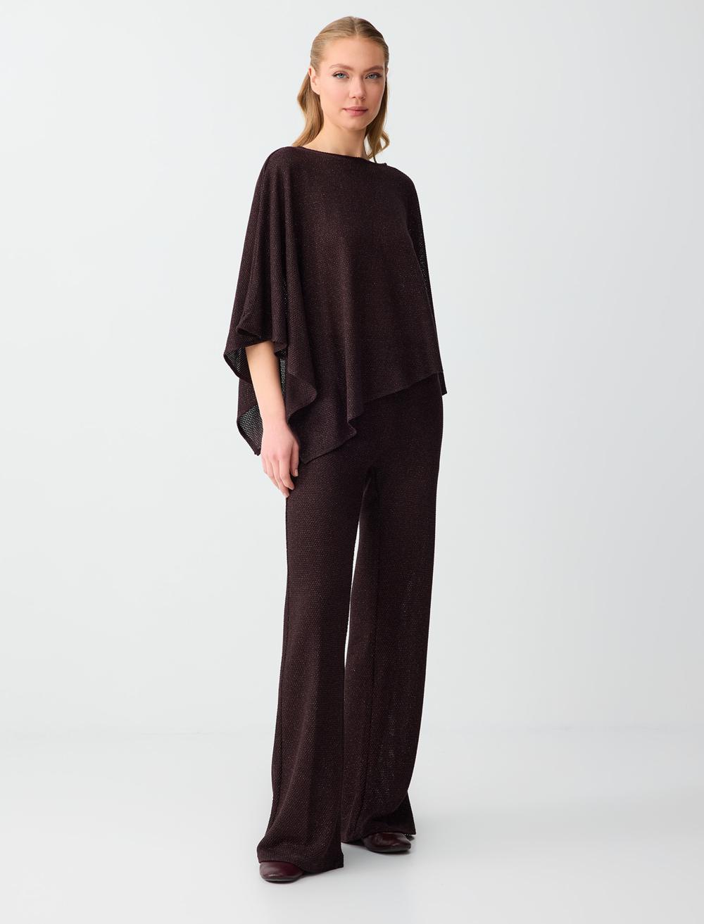 Regular Leg Pants - Aci Kahve