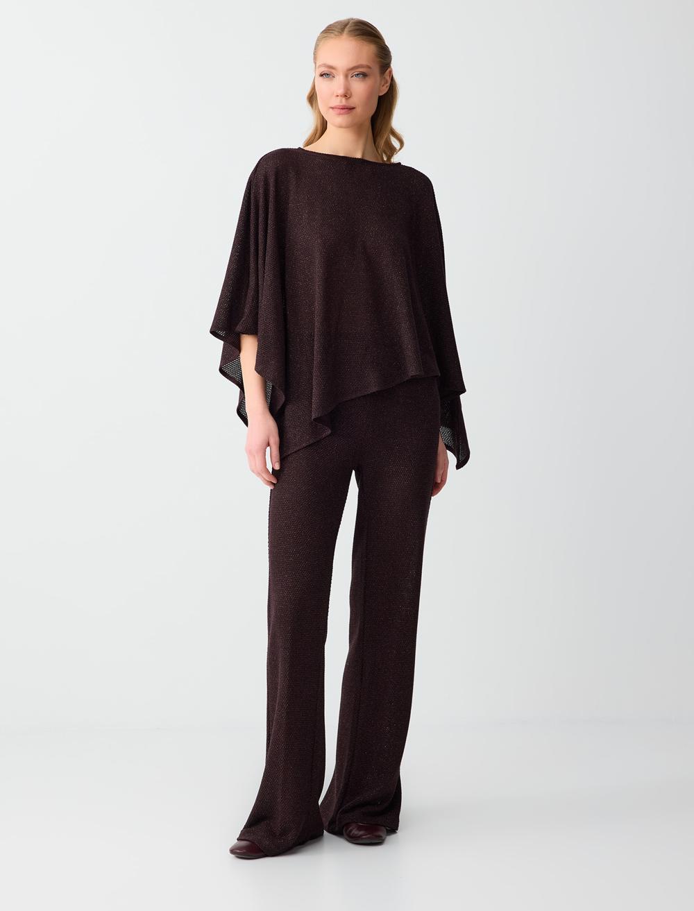Regular Leg Pants - Aci Kahve