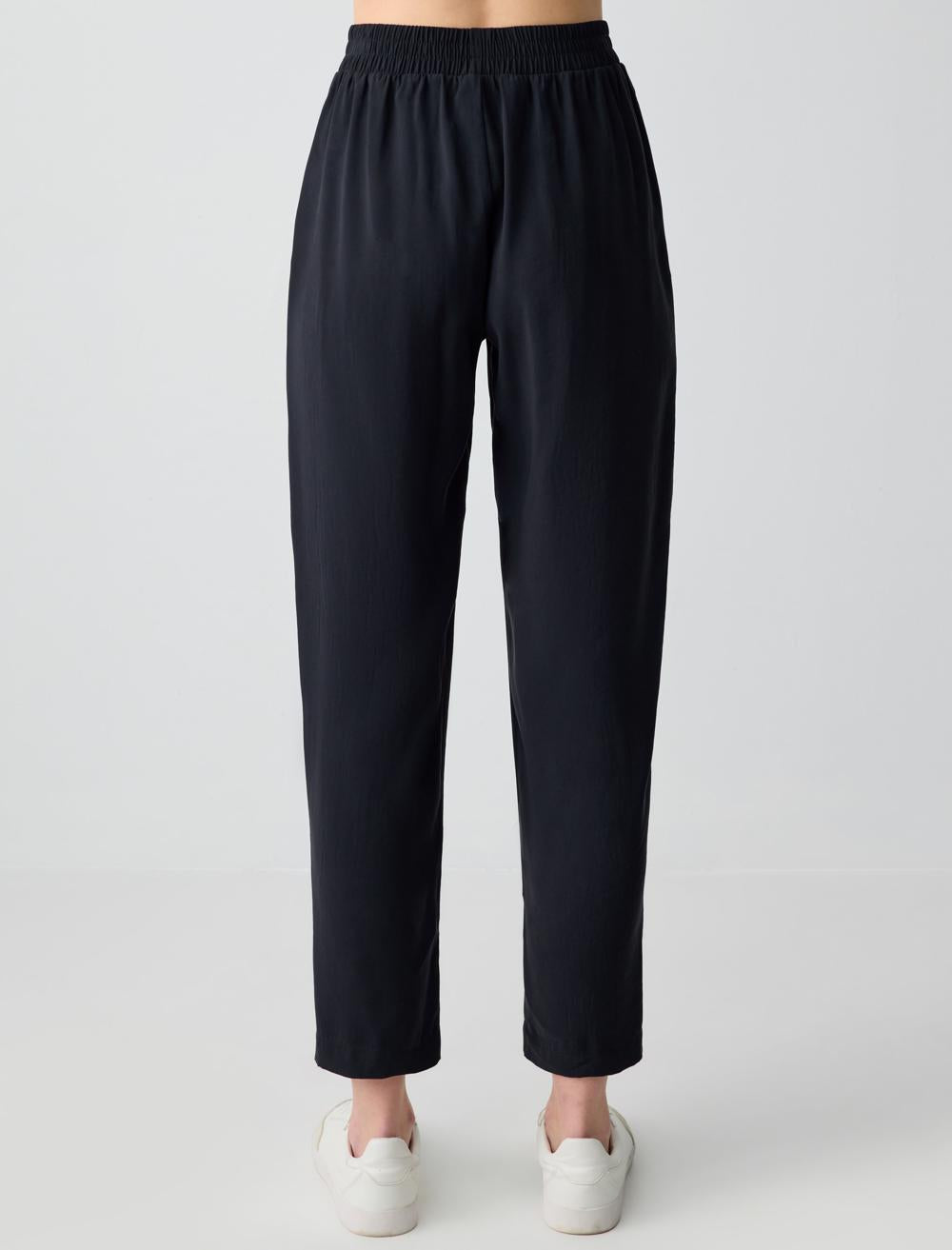 Normal Fit Trousers - Black - 6SW186563900