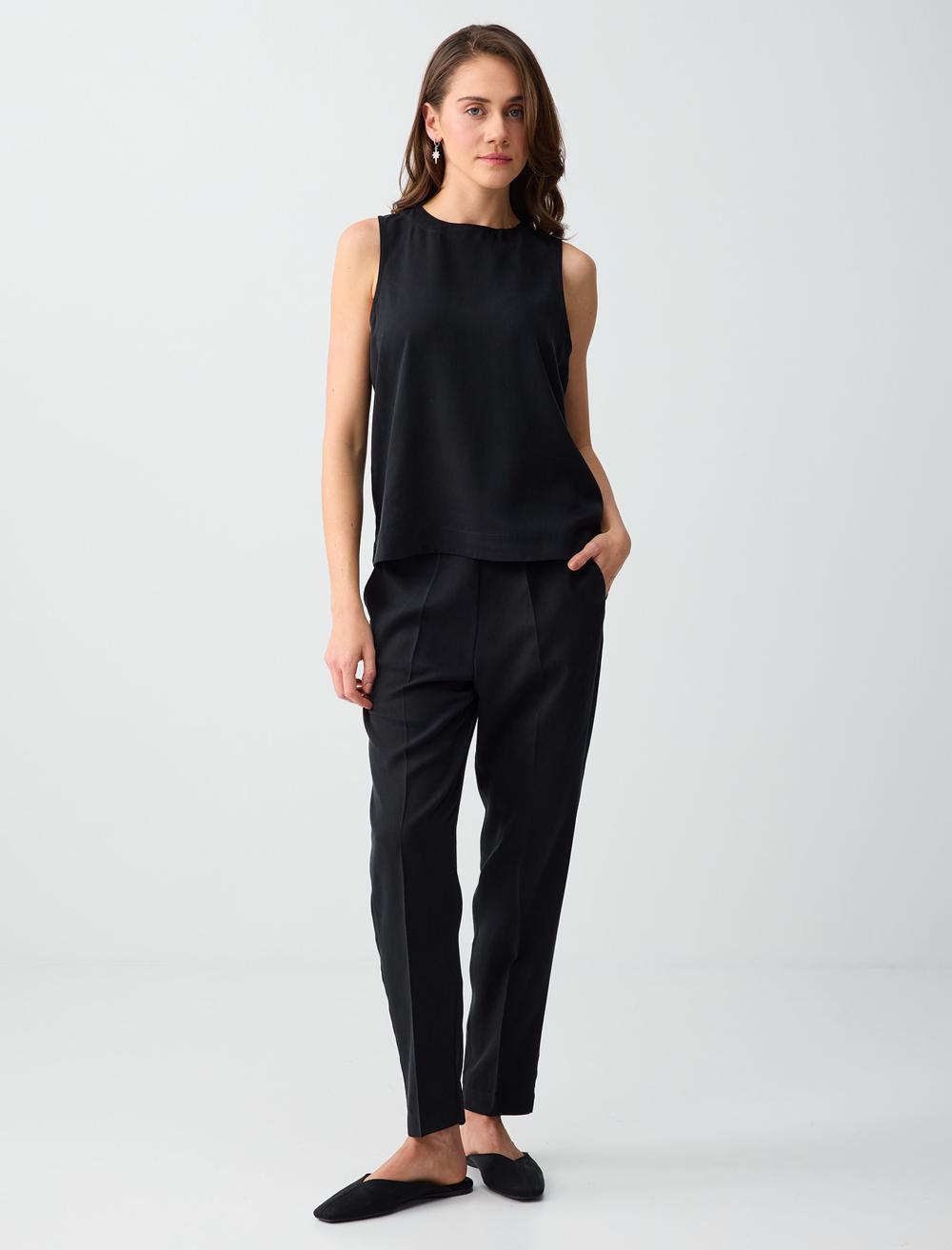 Normal Fit Trousers - Anthracite - 6SW186667971