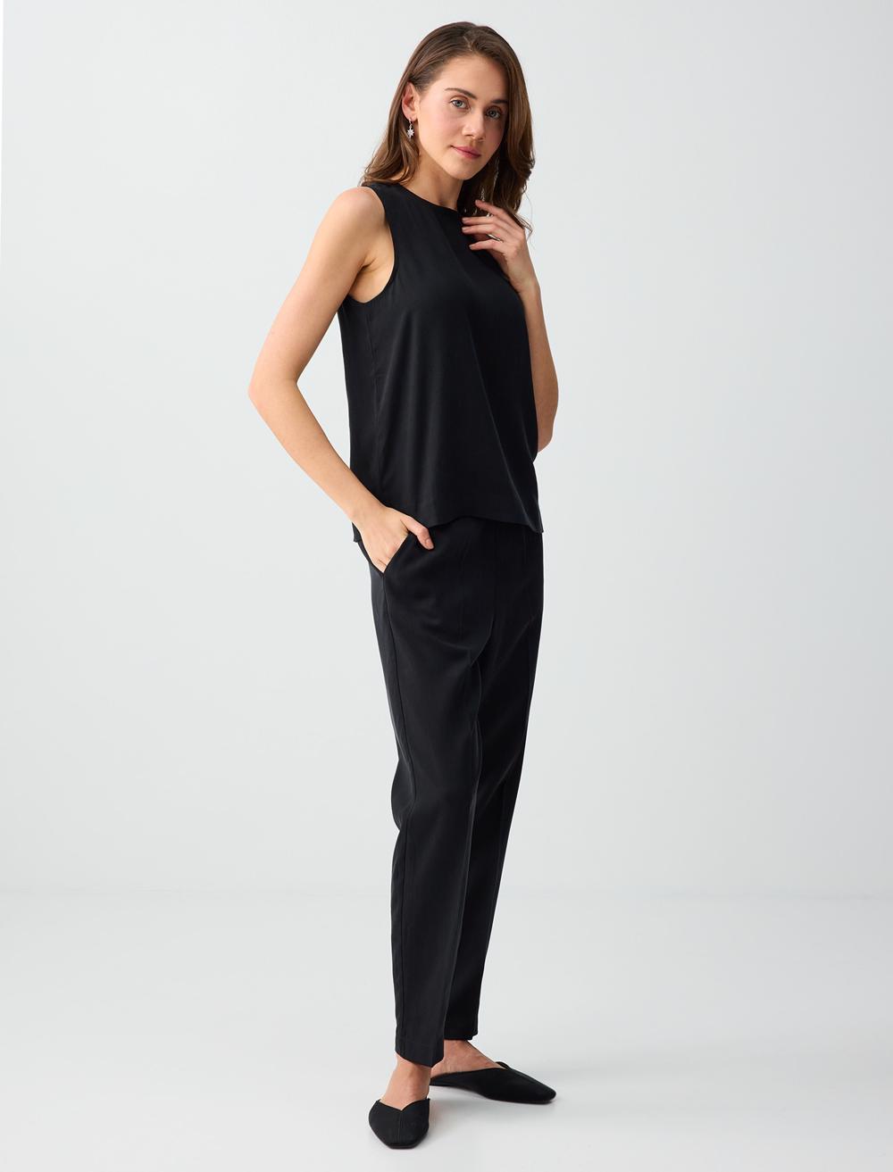 Normal Fit Trousers - Anthracite - 6SW186667971