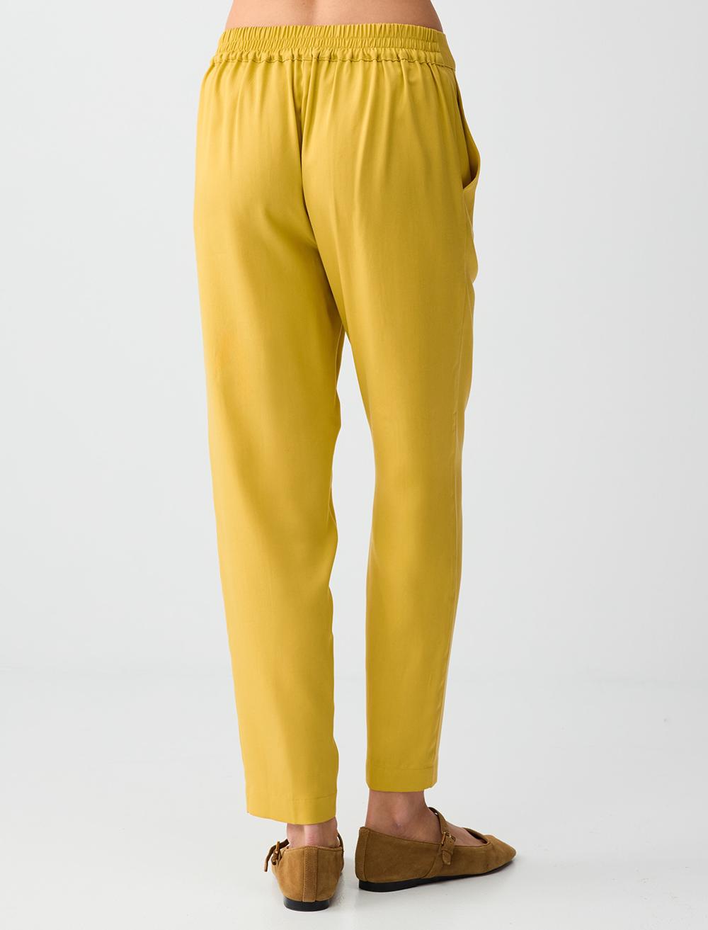 Normal Fit Trousers - Mustard - 6SW186667210