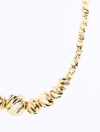 Adjustable Bracelet with Shiny Ball Figure