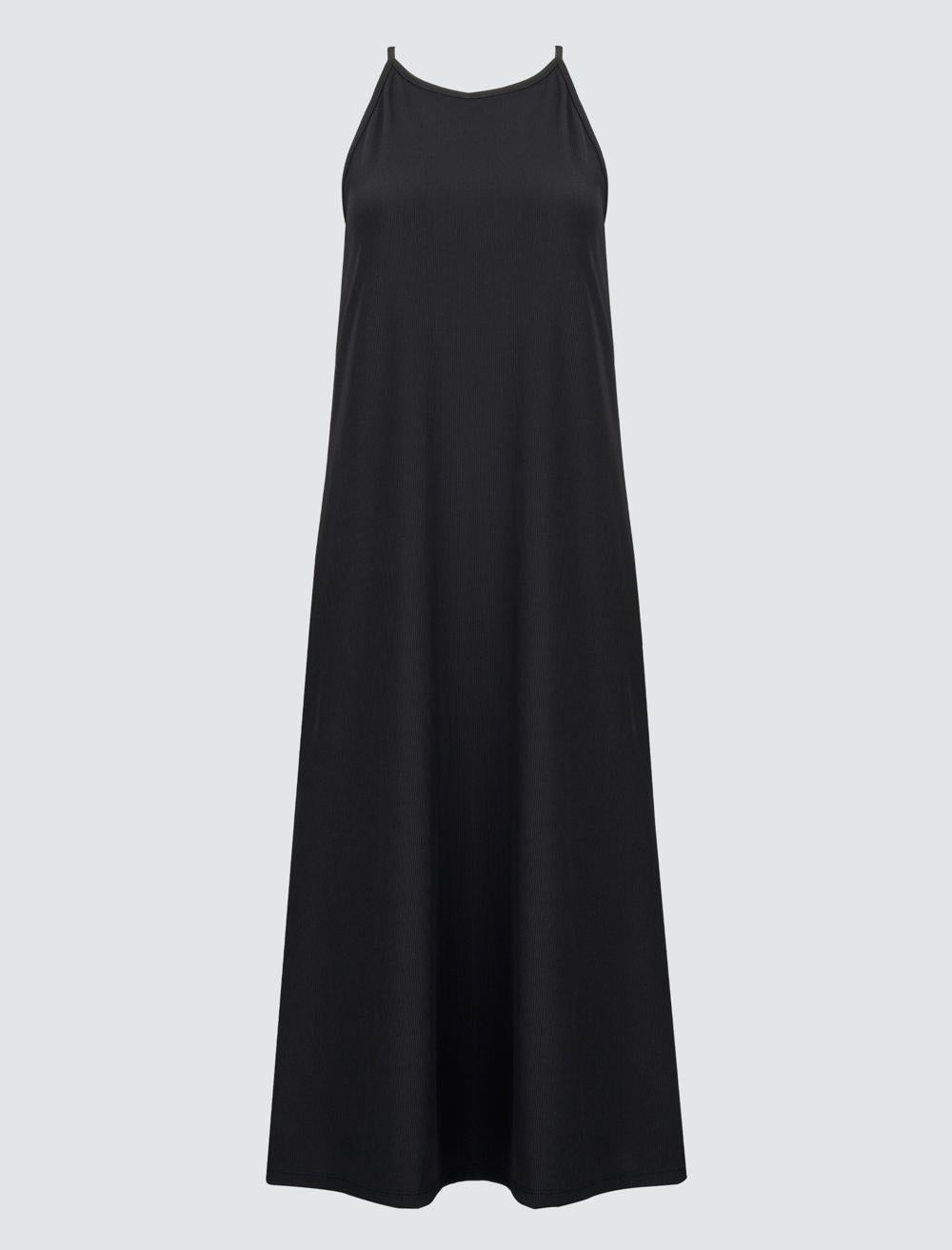 Loose Fit Spaghetti Straps-Sleeve Dress - 4WW062513