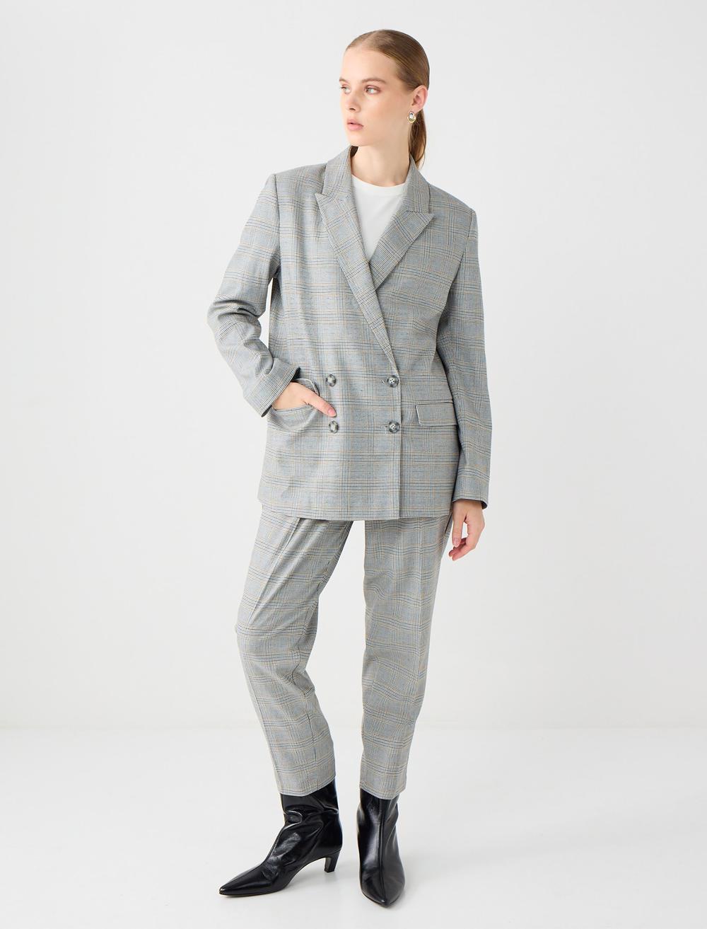 Loose Fit Jacket - Grey - 5WW054954920
