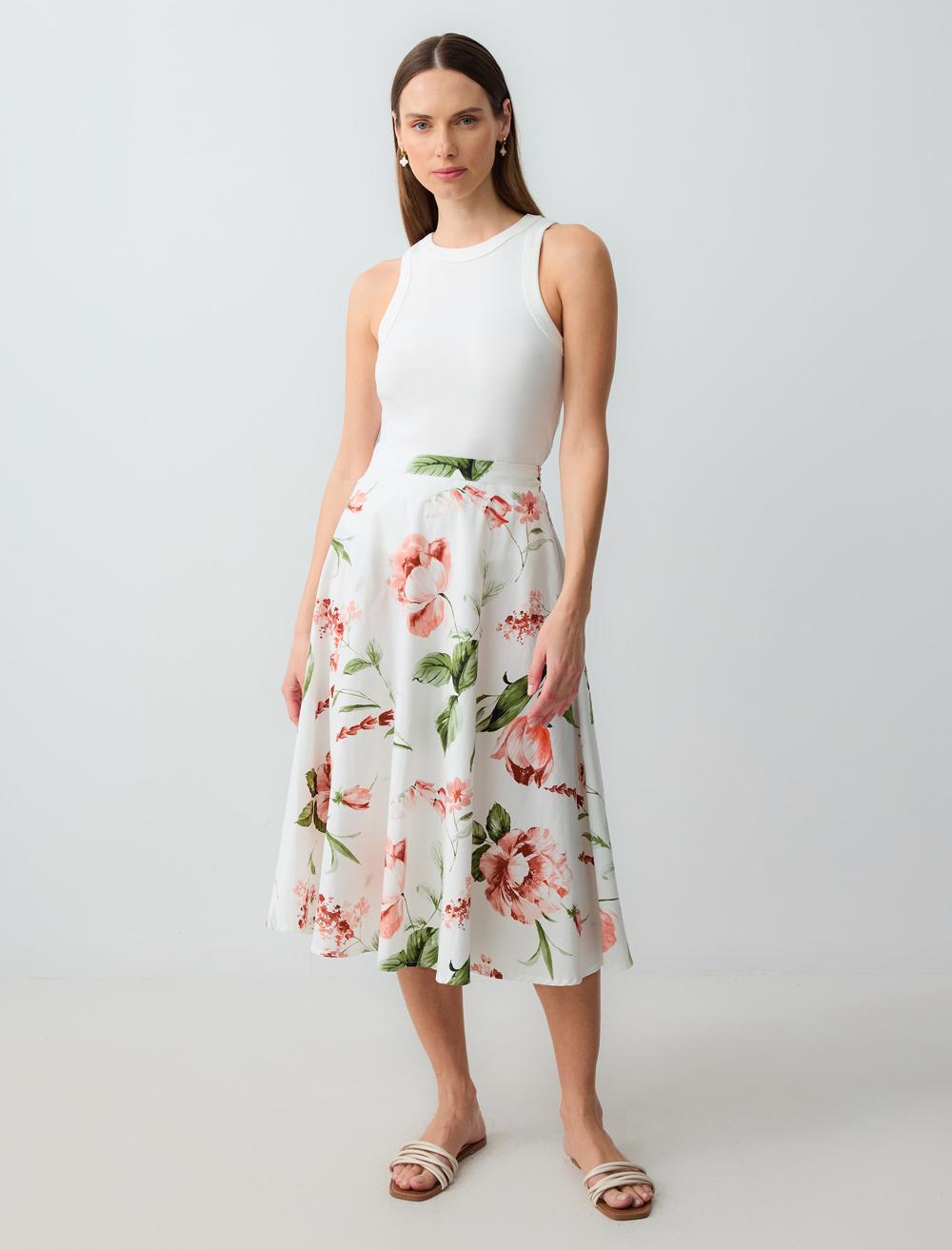 Loose Fit Skirt - 5SW073963