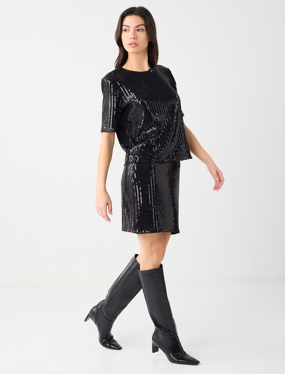 Loose Fit Skirt - Black - 5WW075290900