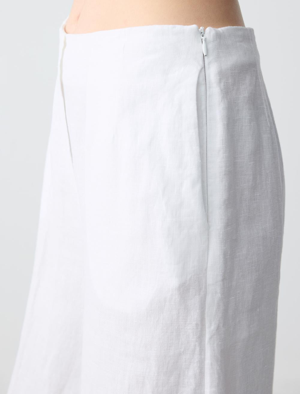 Loose Fit Trousers - White - 5SW183215100