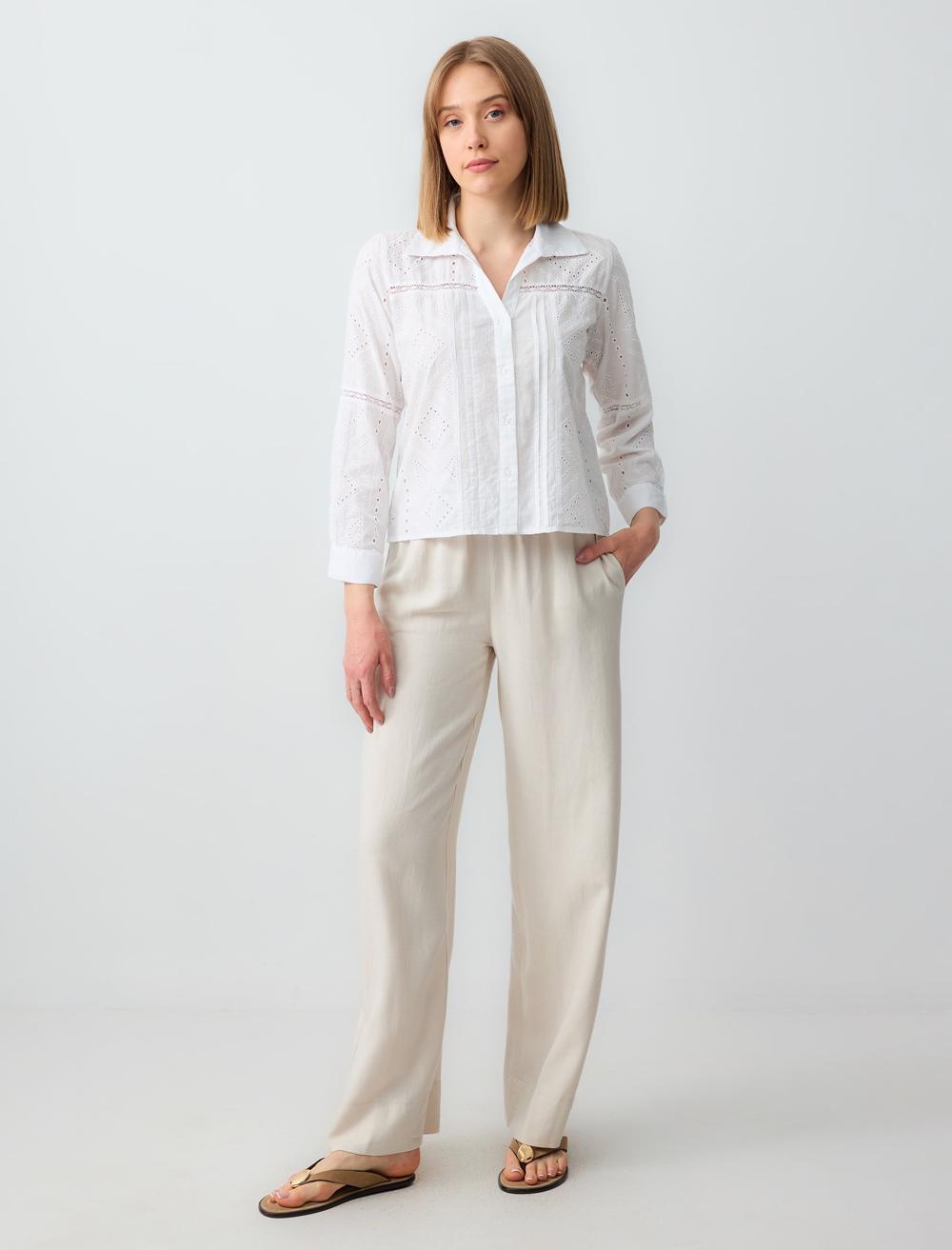 Loose Fit Trousers - 5SW183214