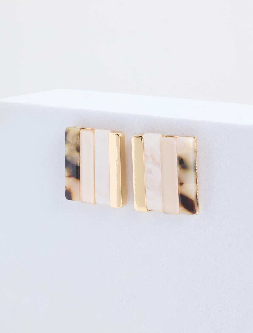 Earring - Beige - 6SW438036125