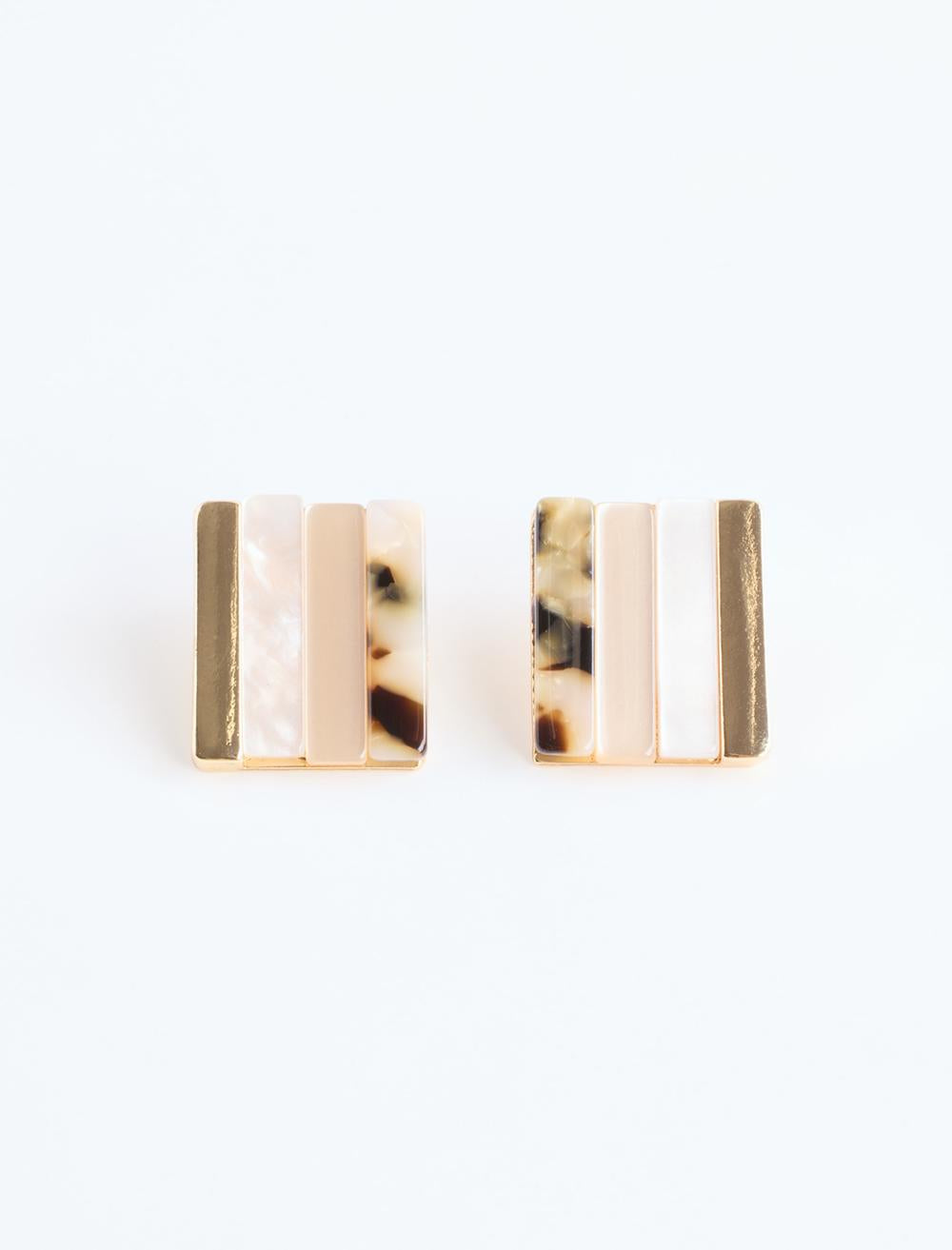 Earring - Beige - 6SW438036125
