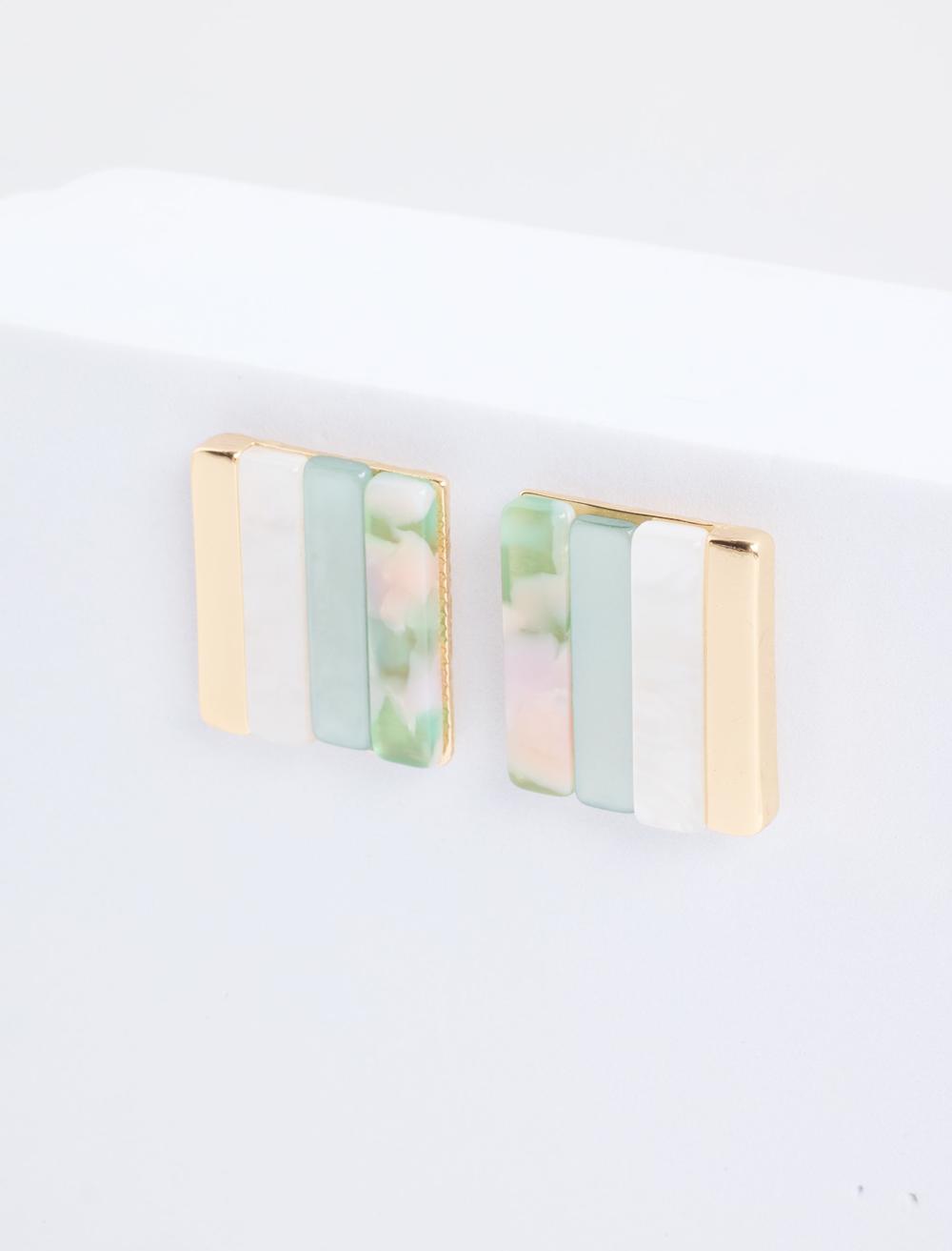 Earring - Green - 6SW438036300