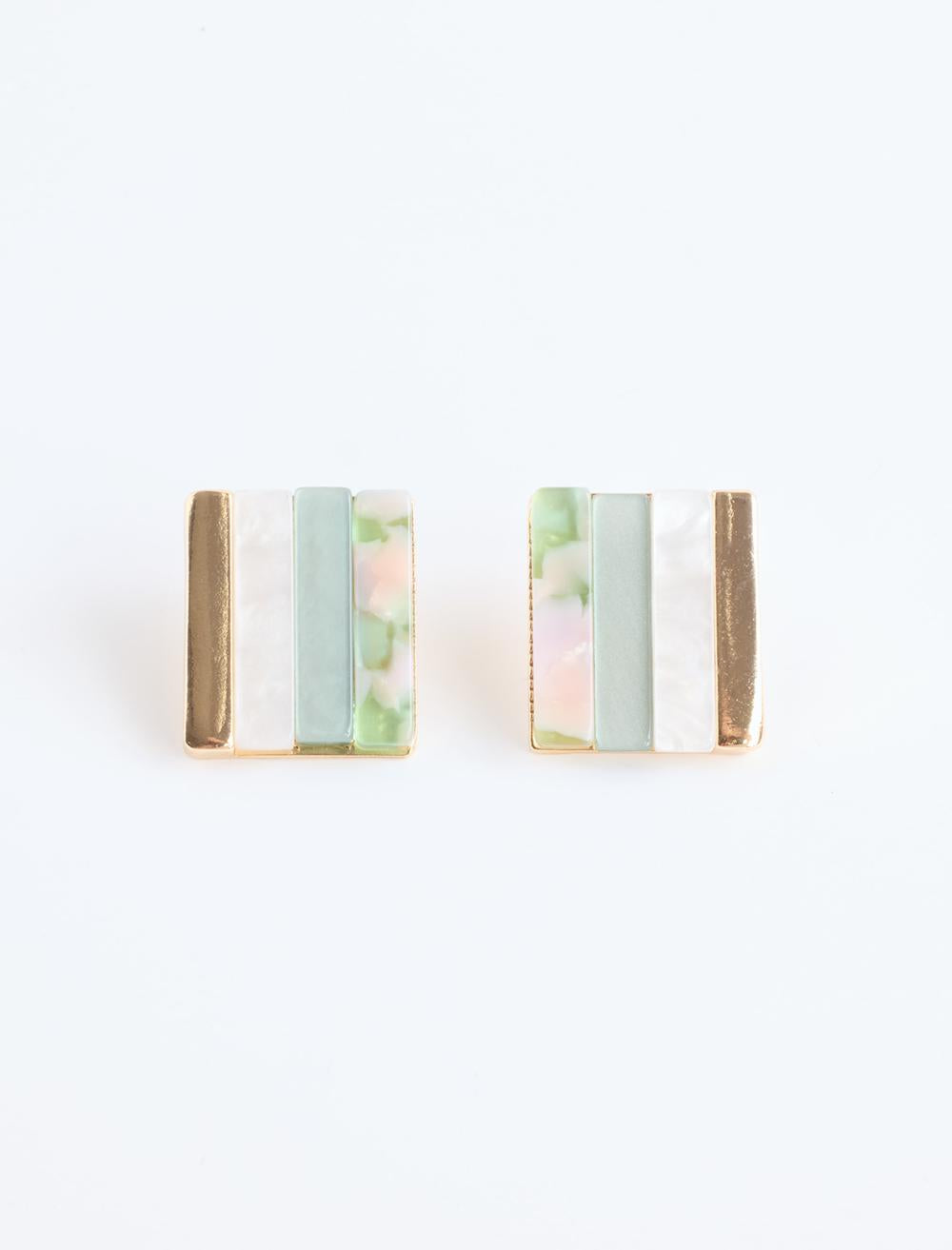 Earring - Green - 6SW438036300