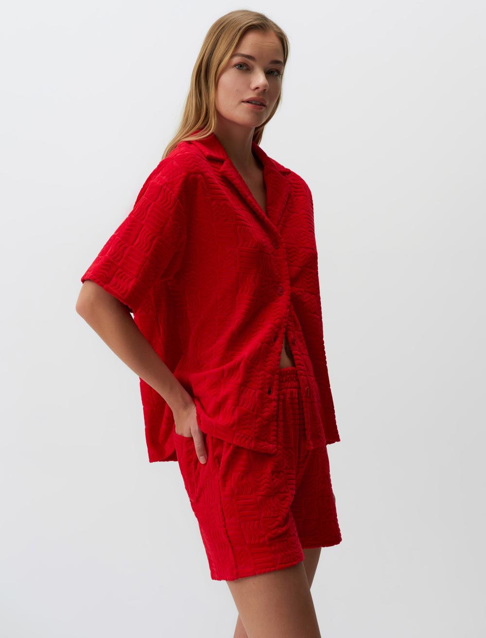 Shorts - Red - 24SS160005600