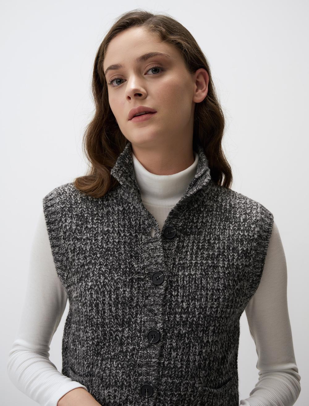 Polo Neck Sweater - 4WW03350590