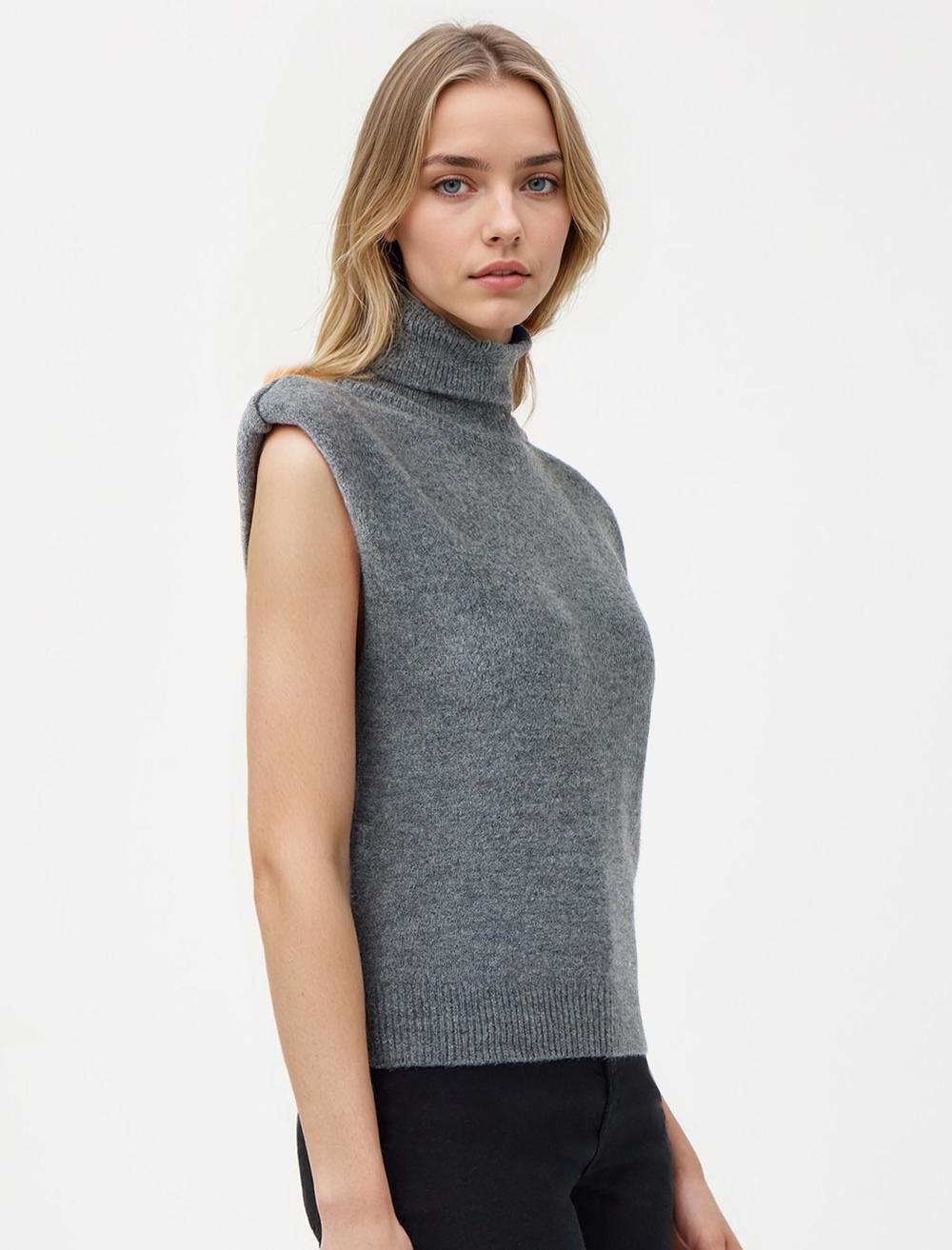 Polo Neck Sweater - 5WW224107