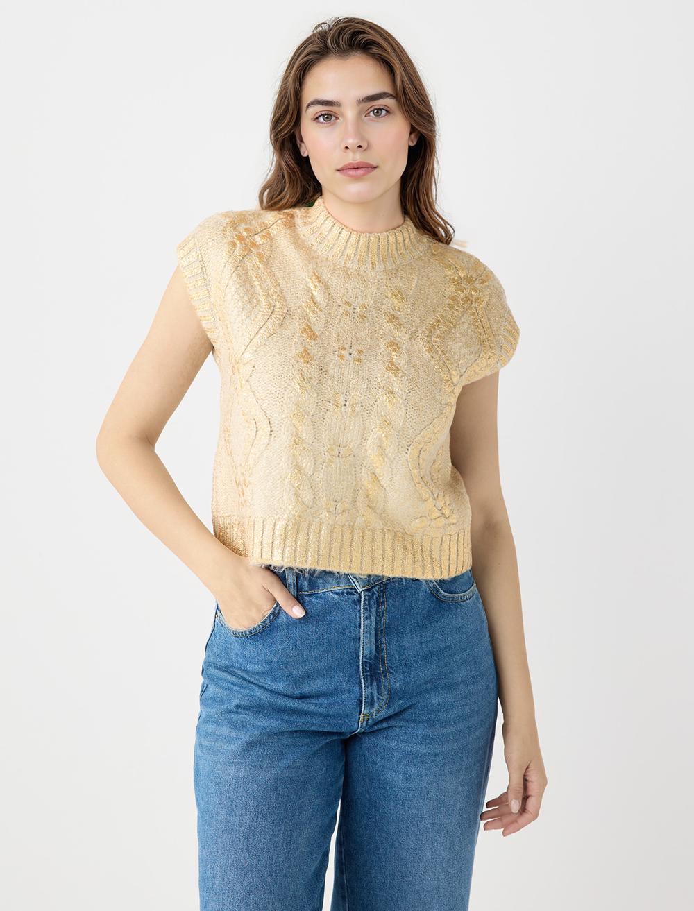 Crew Neck Sweater - 5WW224352