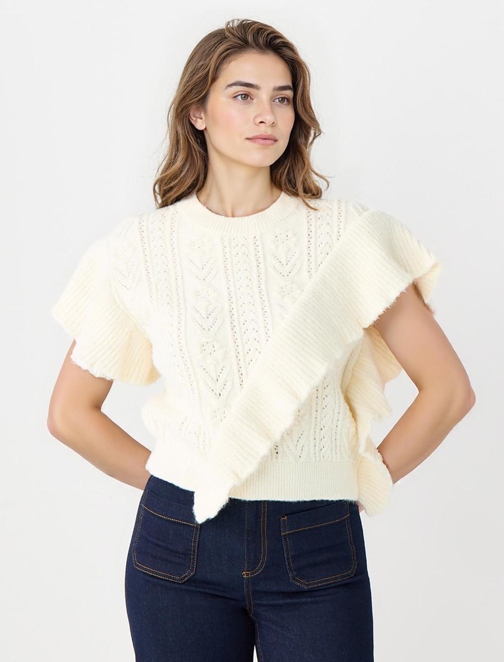 Crew Neck Sweater - 5WW224353