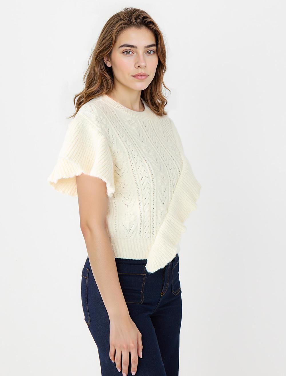 Crew Neck Sweater - 5WW224353
