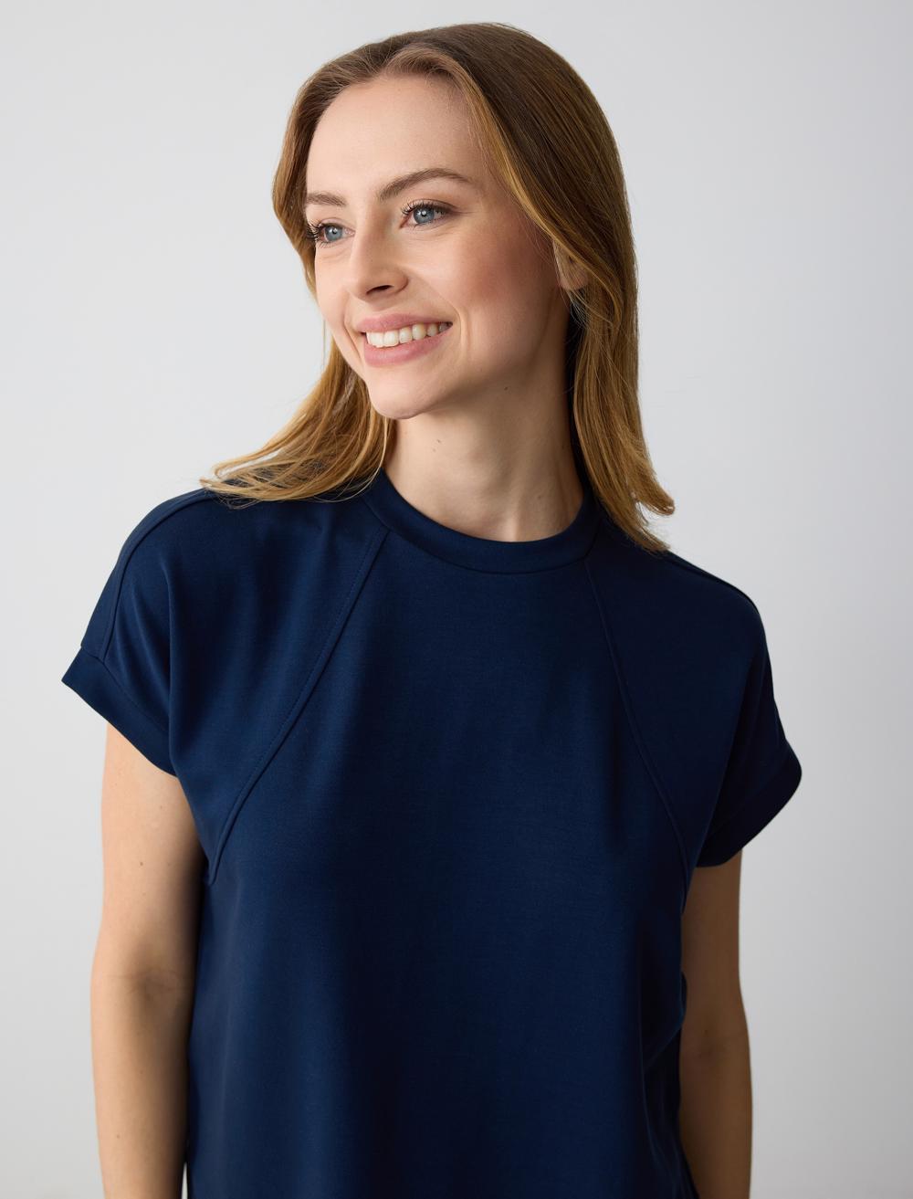 Crew Neck Long-Sleeve Sweatshirt - 5SW362195