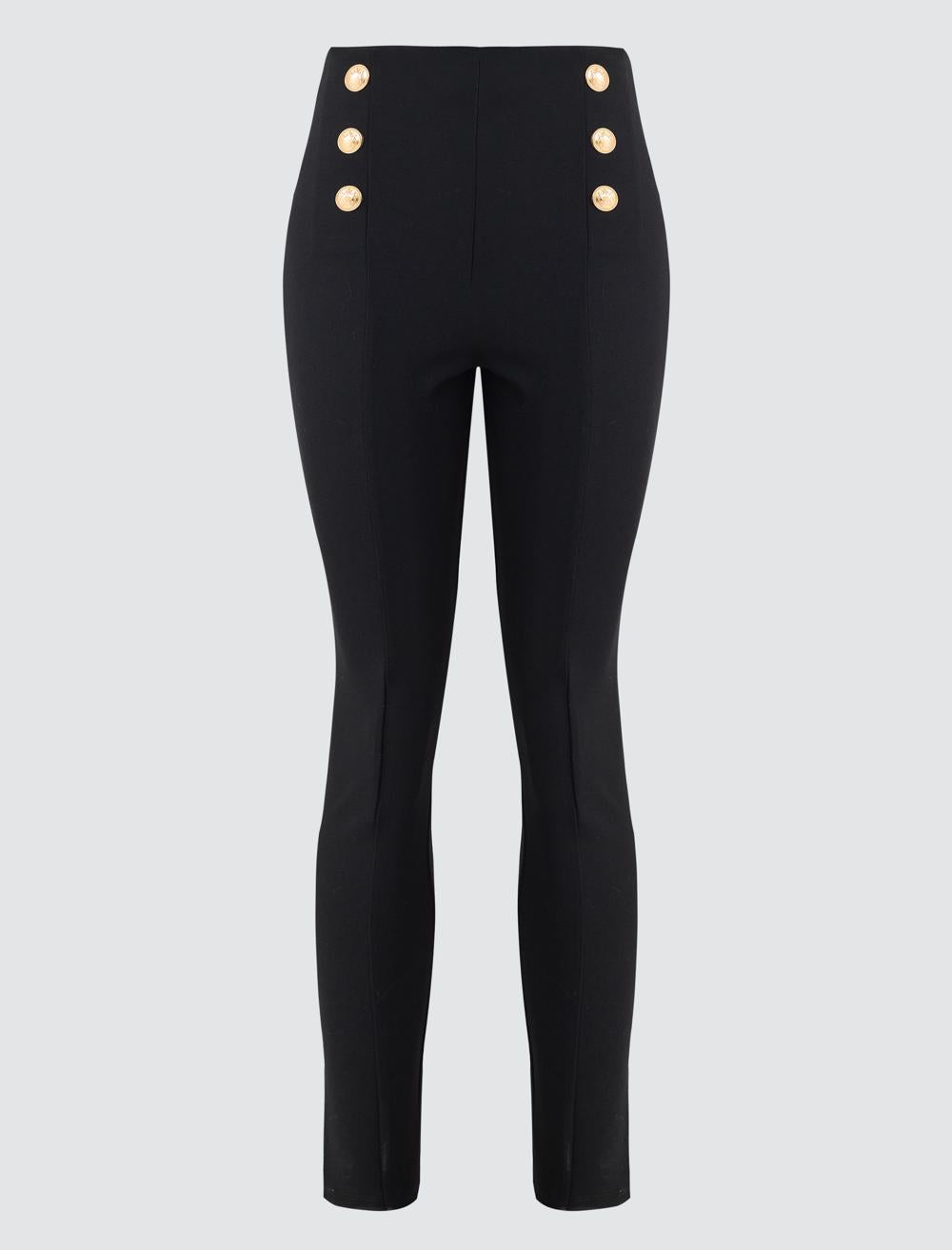 Slim Fit Leggings - Black - 6SW255451900