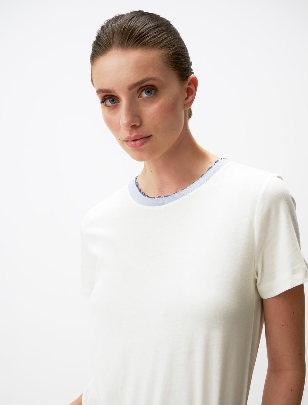 Crew Neck Short-Sleeve T-shirt - 24ST044023