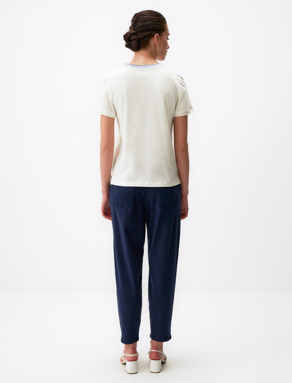 Crew Neck Short-Sleeve T-shirt - 24ST044023