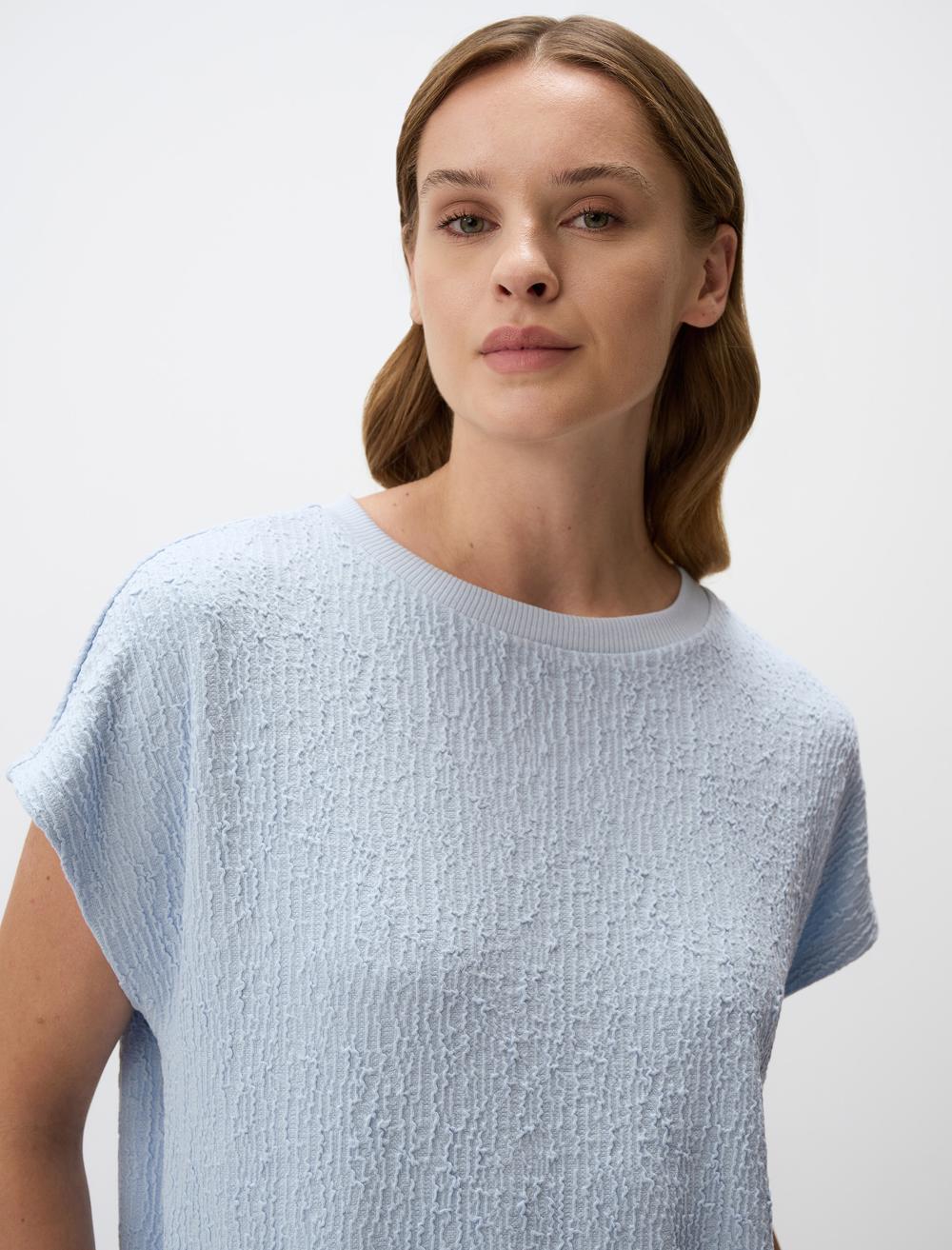 Loose Fit Crew Neck Short-Sleeve T-shirt - 4WW02440991