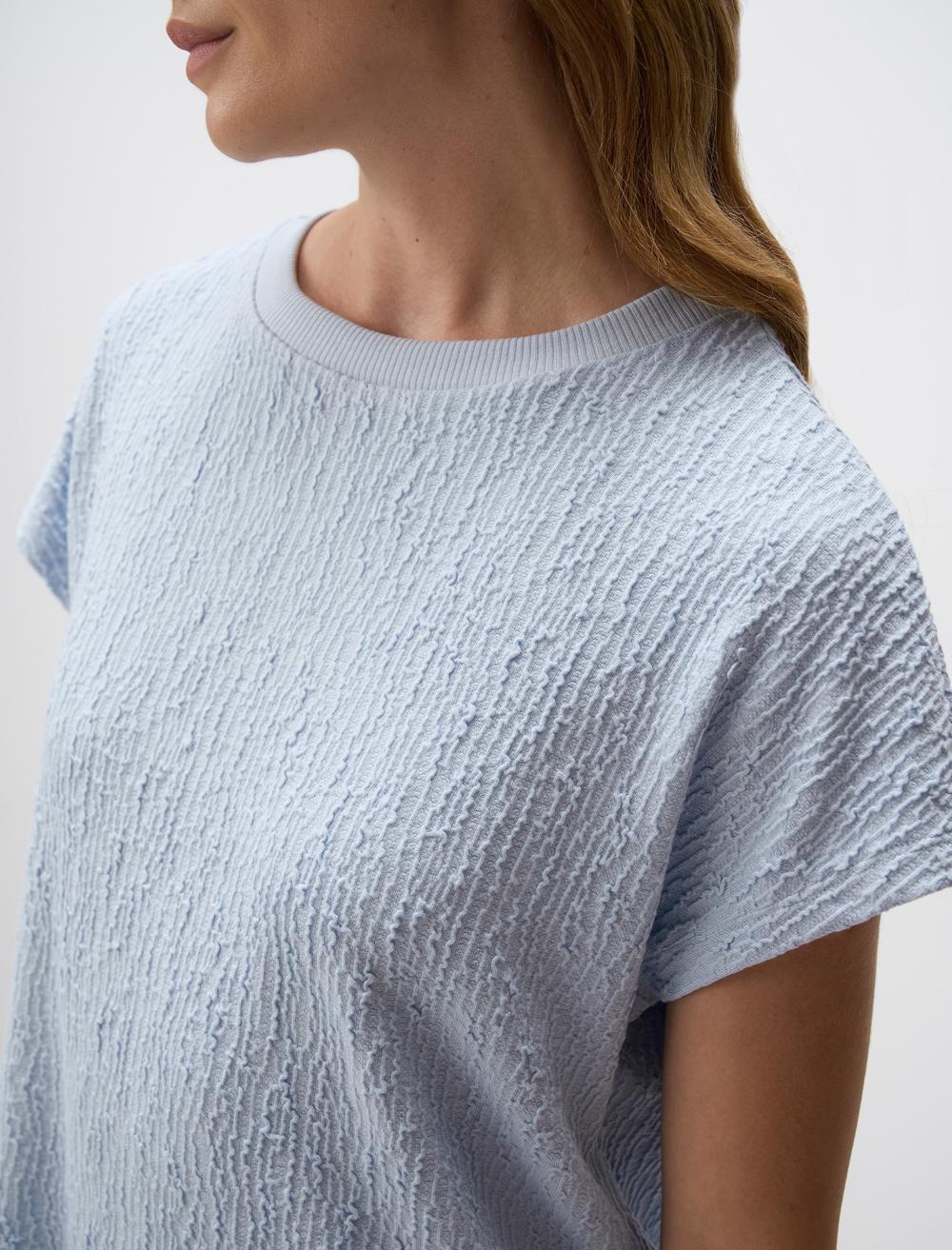 Loose Fit Crew Neck Short-Sleeve T-shirt - 4WW02440991