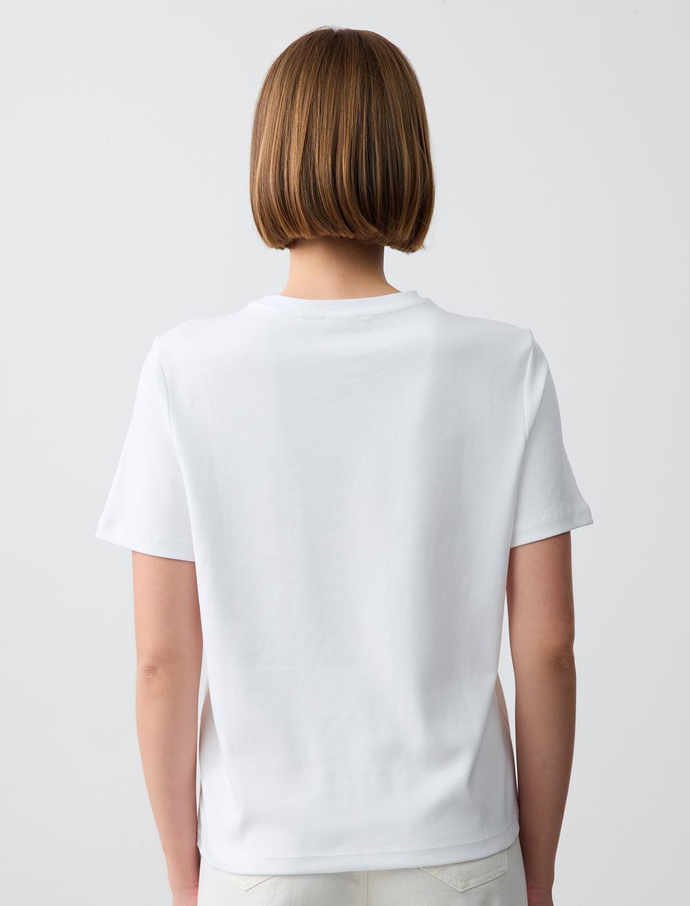 Crew Neck Short-Sleeve T-shirt - 5SW273971