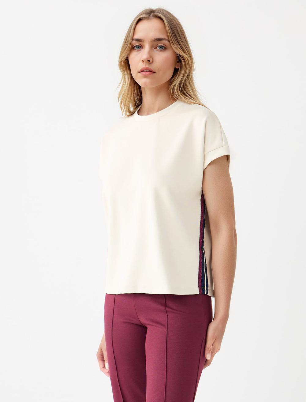 Crew Neck Short-Sleeve T-shirt - 5WW275600