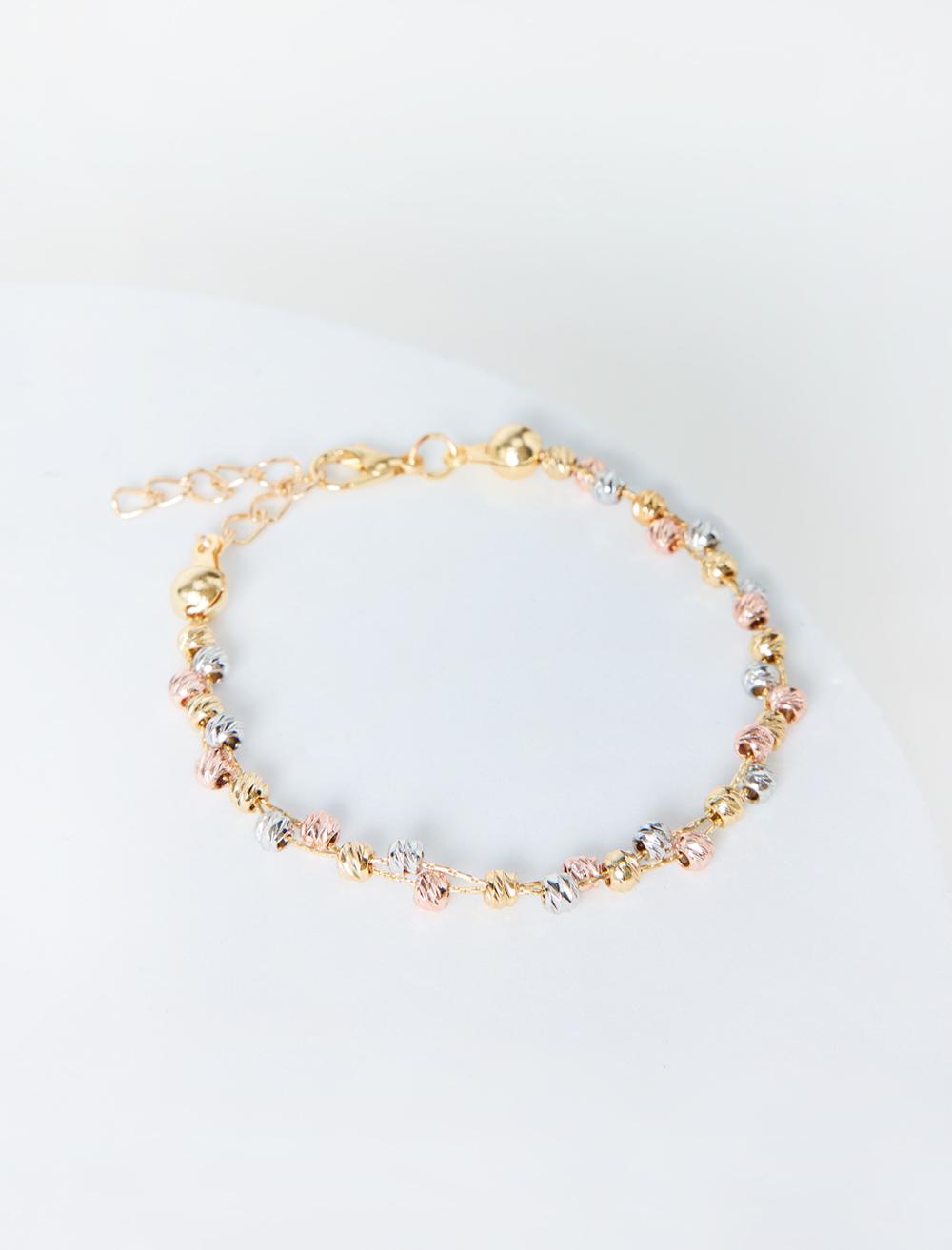 Ball Figure Adjustable Shiny Bracelet - 6SW345658