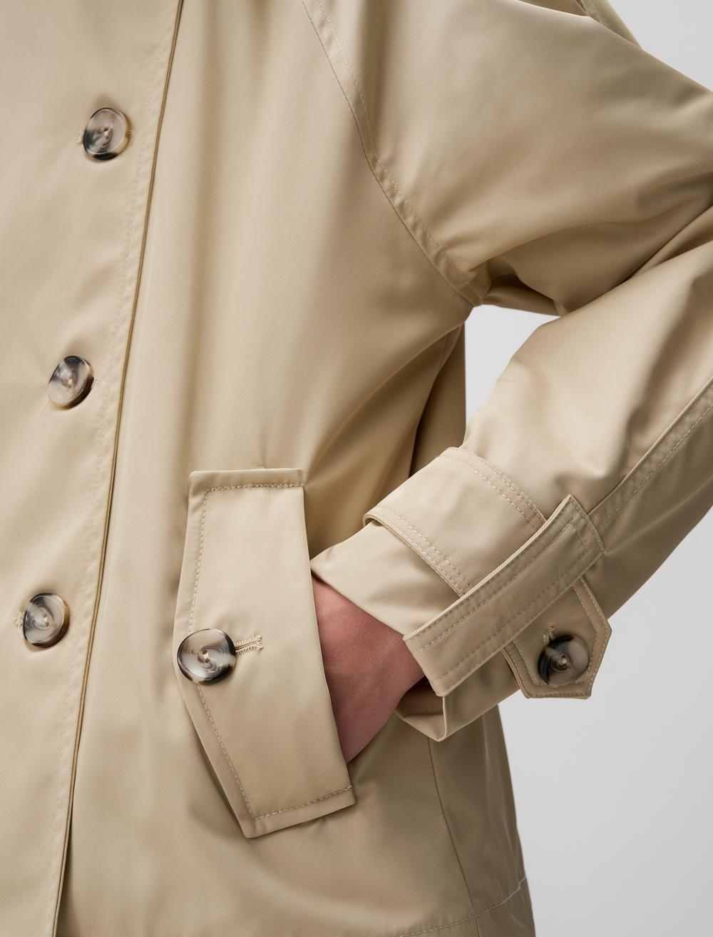 Cache-Coeur Long-Sleeve Trenchcoat - 24WU150002