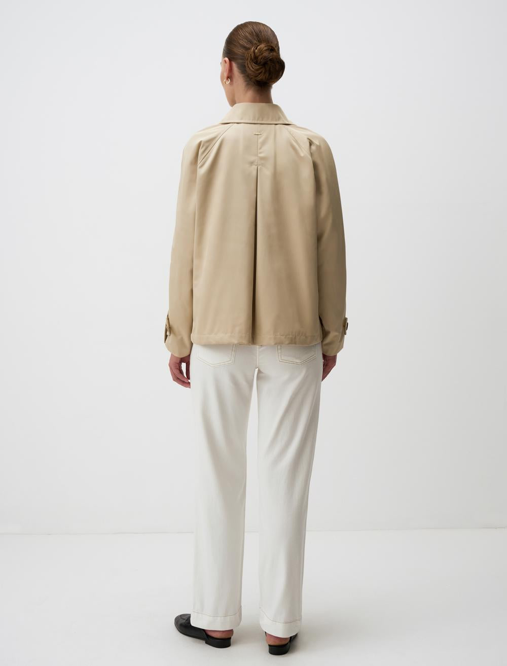 Cache-Coeur Long-Sleeve Trenchcoat - 24WU150002
