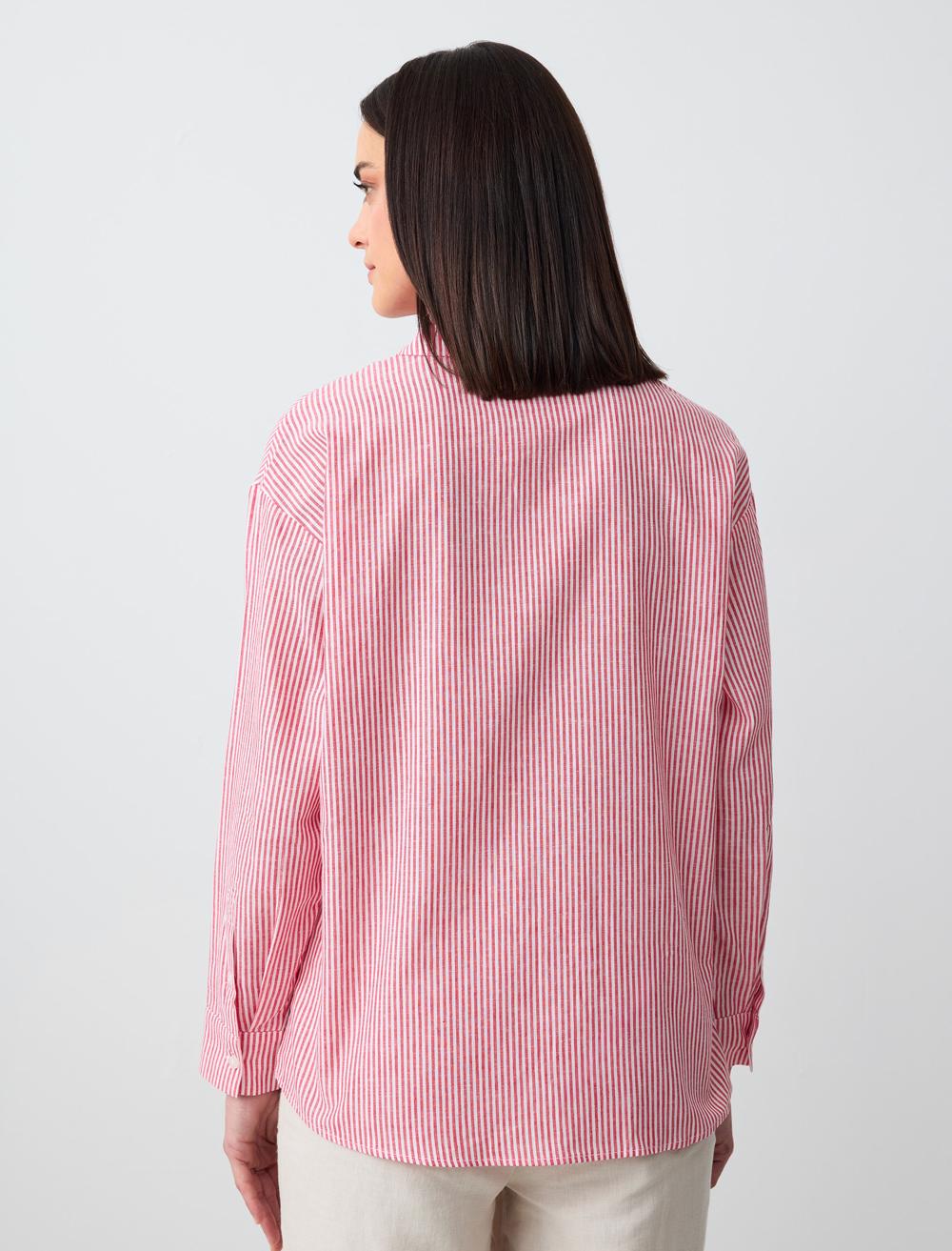 Shirt Collar Long-Sleeve Shirt - 24SG055891V2