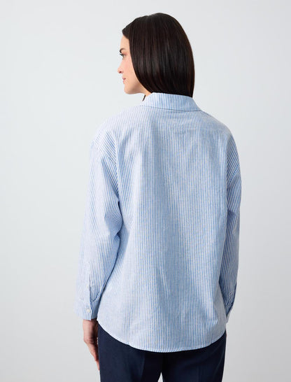 Shirt Collar Long-Sleeve Shirt - 24SG055891V2