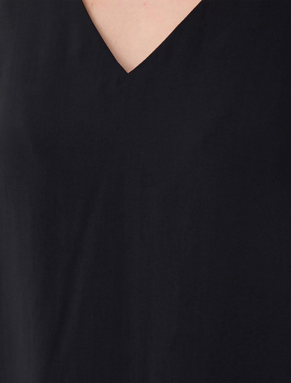 Loose Fit V-Neck Sleeveless-Sleeve Dress - 5SW064769