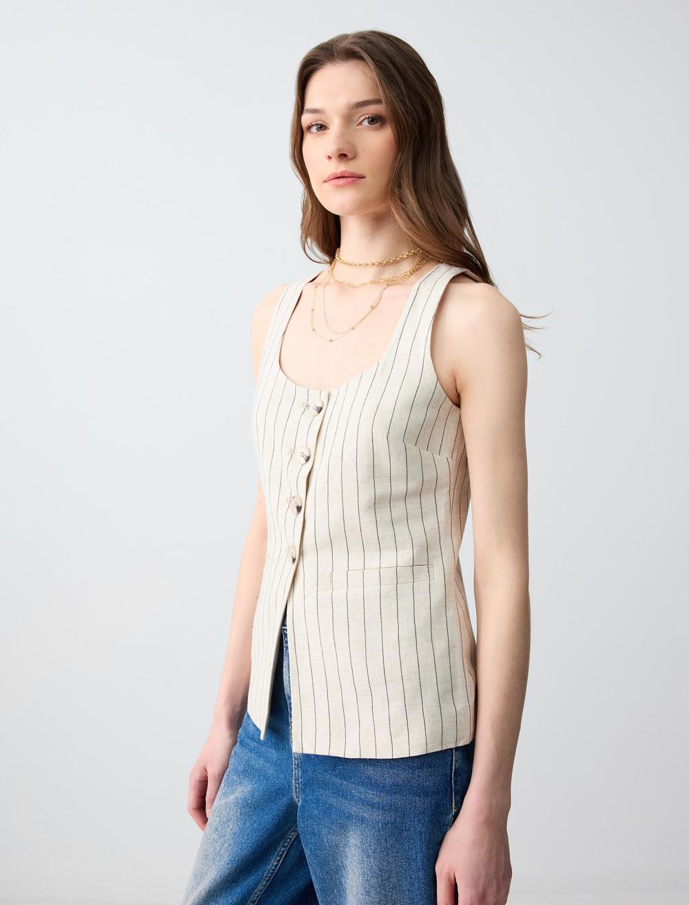 Slim Fit Waistcoat - 5SW302964